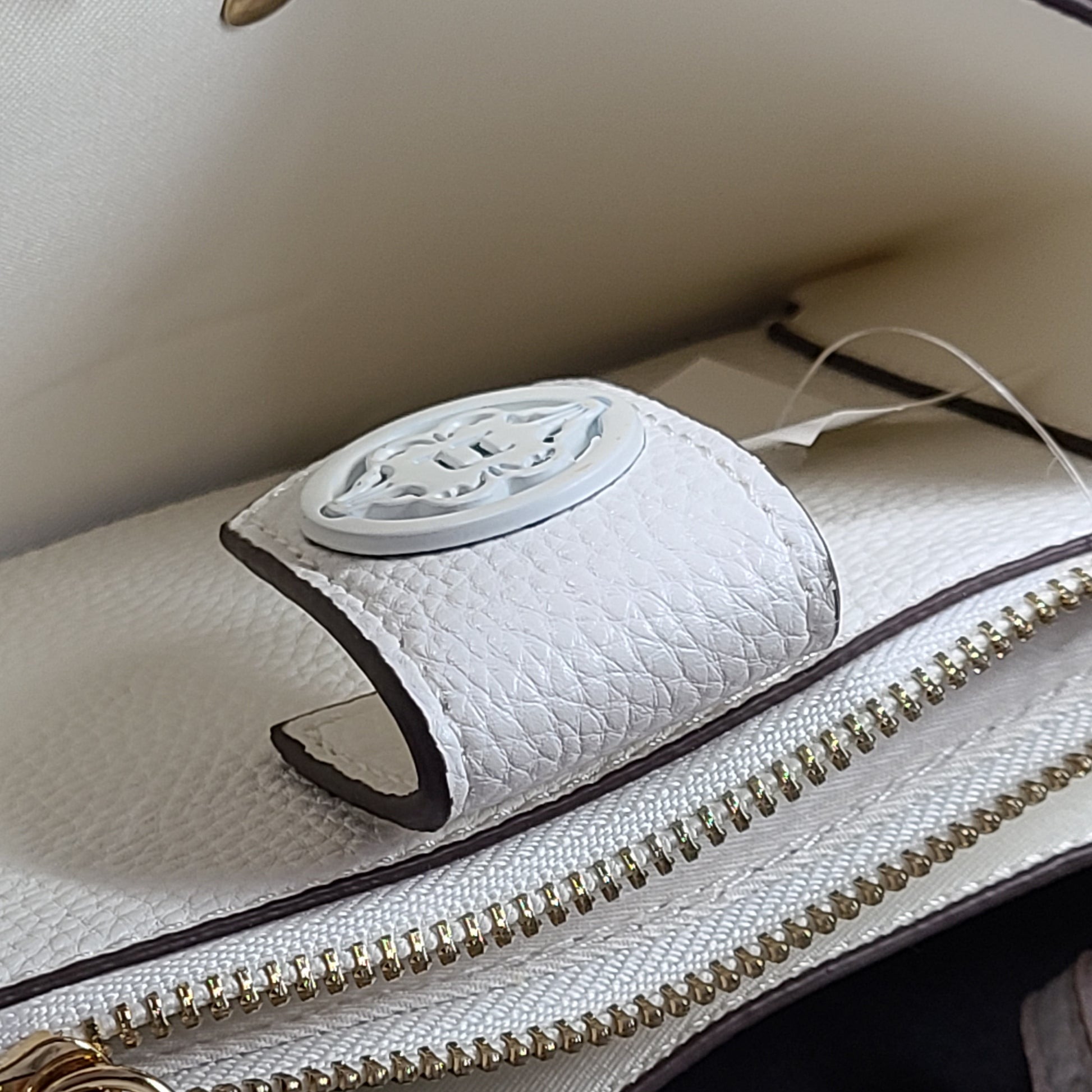 Vegan leather white crossbody bag from Nanette Lepore