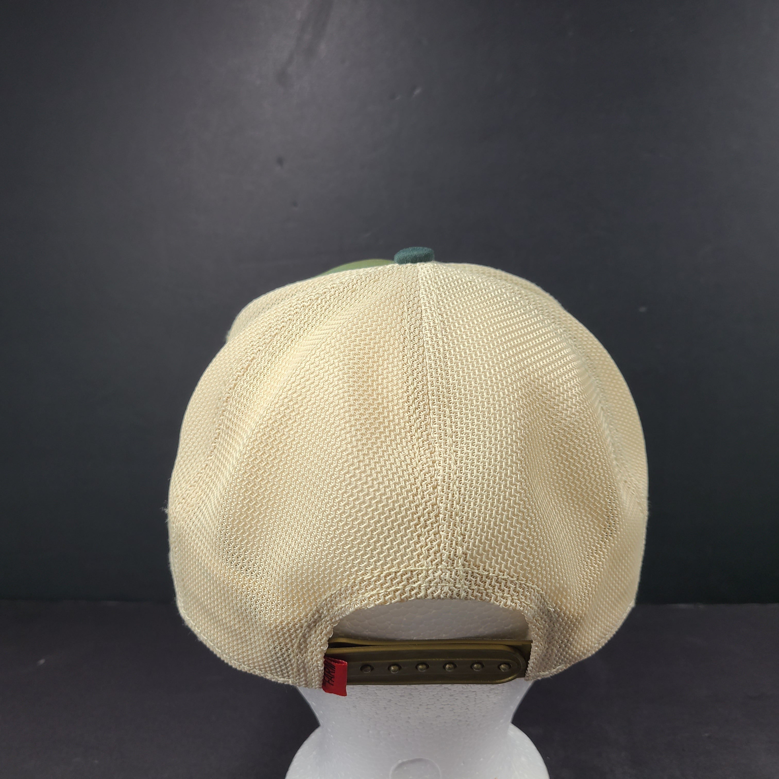 A stylish Goorin Bros The Farm Cocky Rooster Trucker Hat for men.
