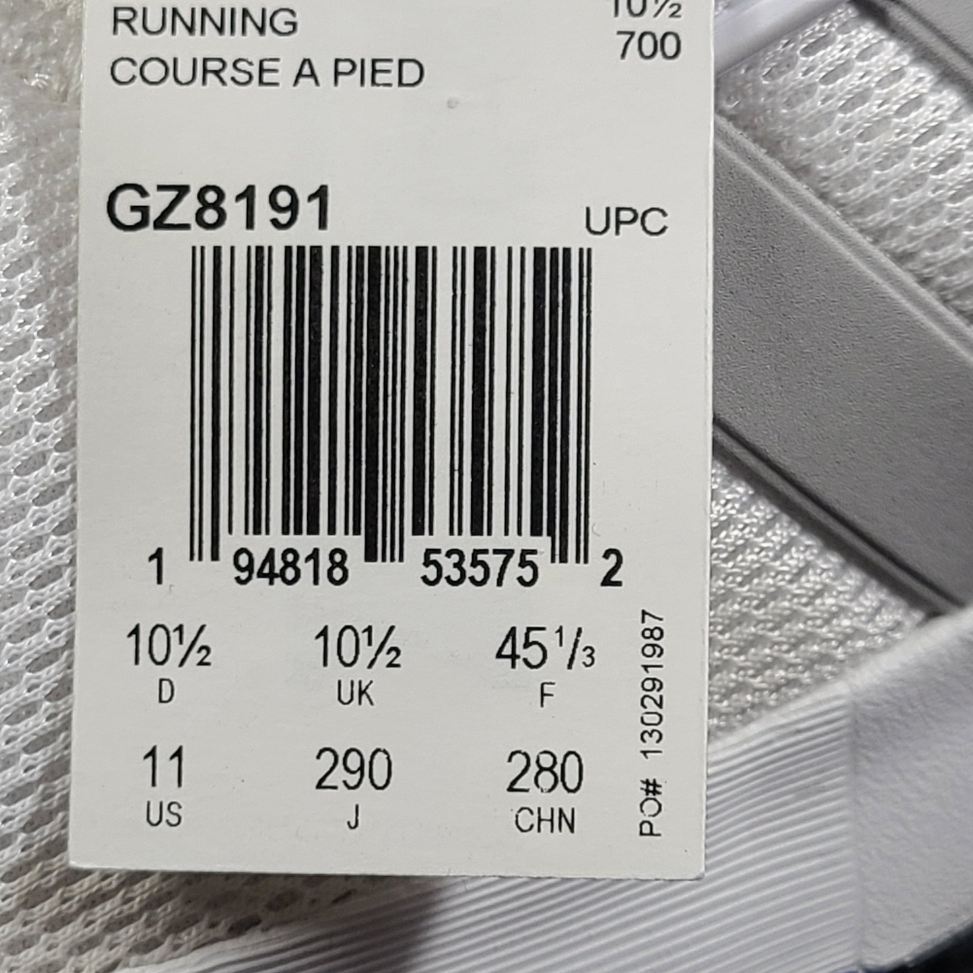 Comfortable white men’s shoes by Adidas
