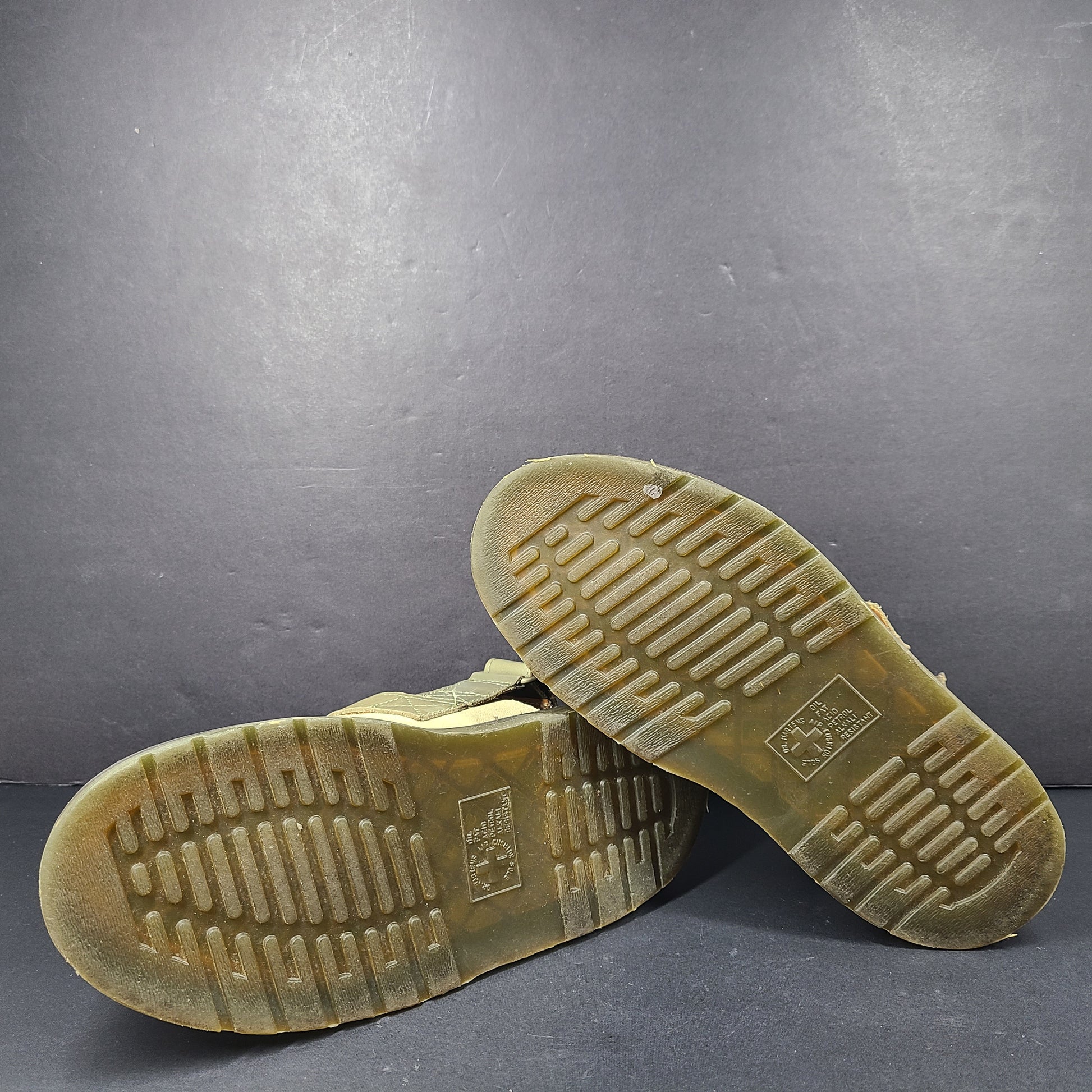Beige Dr. Martens Jorge II sandals in UK 6 feature a durable sole and adjustable straps for everyday comfort.
