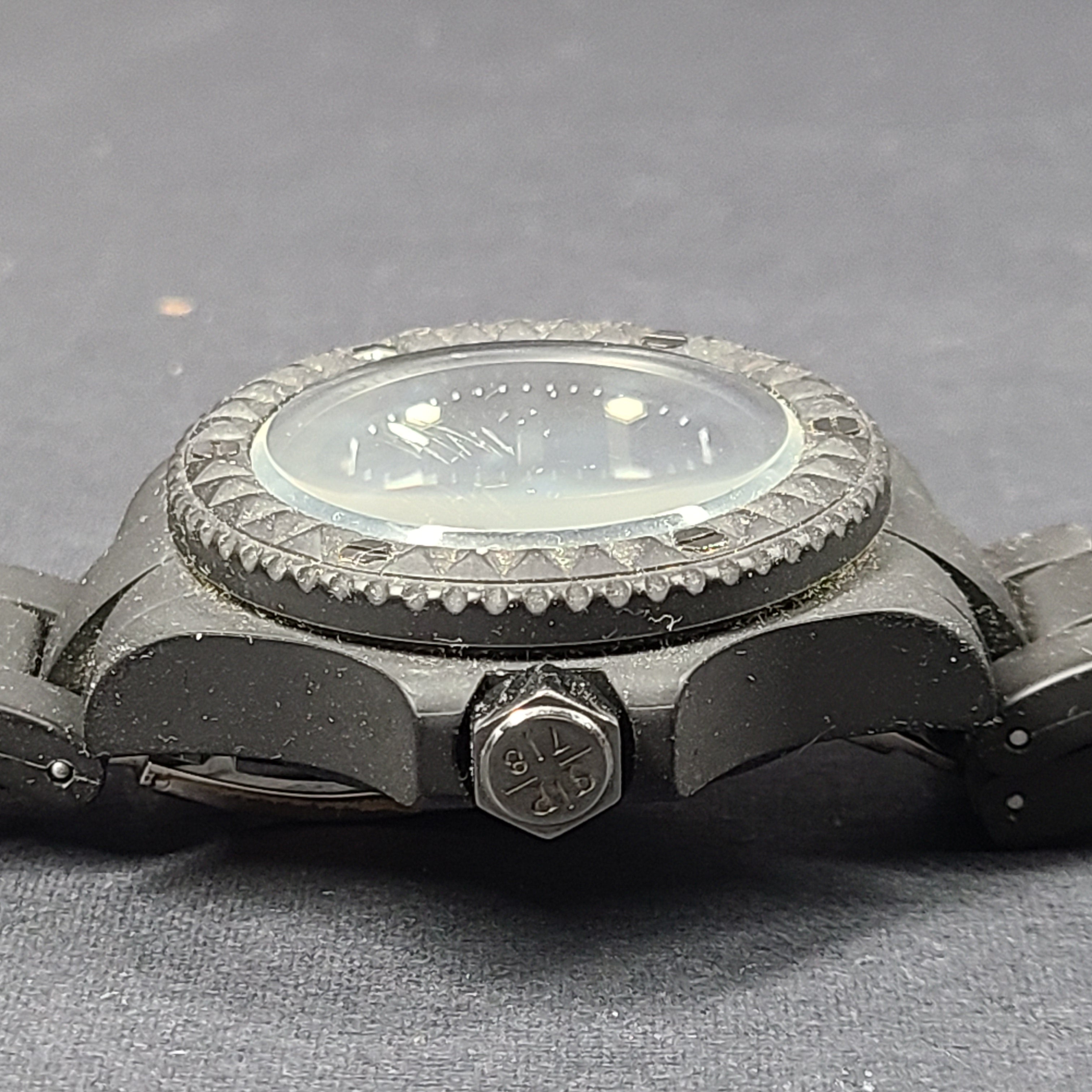 Philipp Plein Destroyer II black limited edition watch with bold, modern styling and reliable movement.