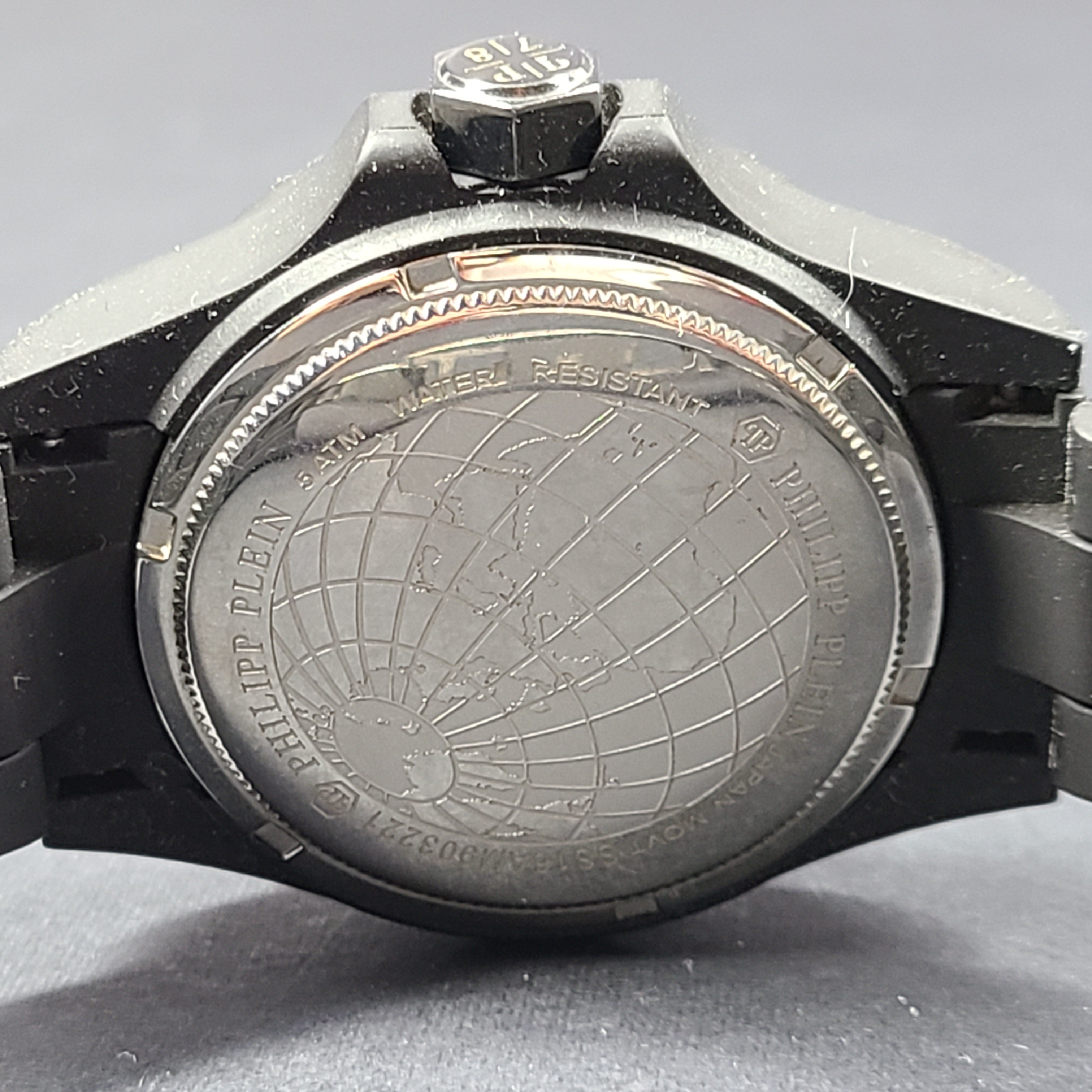 Philipp Plein Destroyer II black limited edition watch with bold, modern styling and reliable movement.
