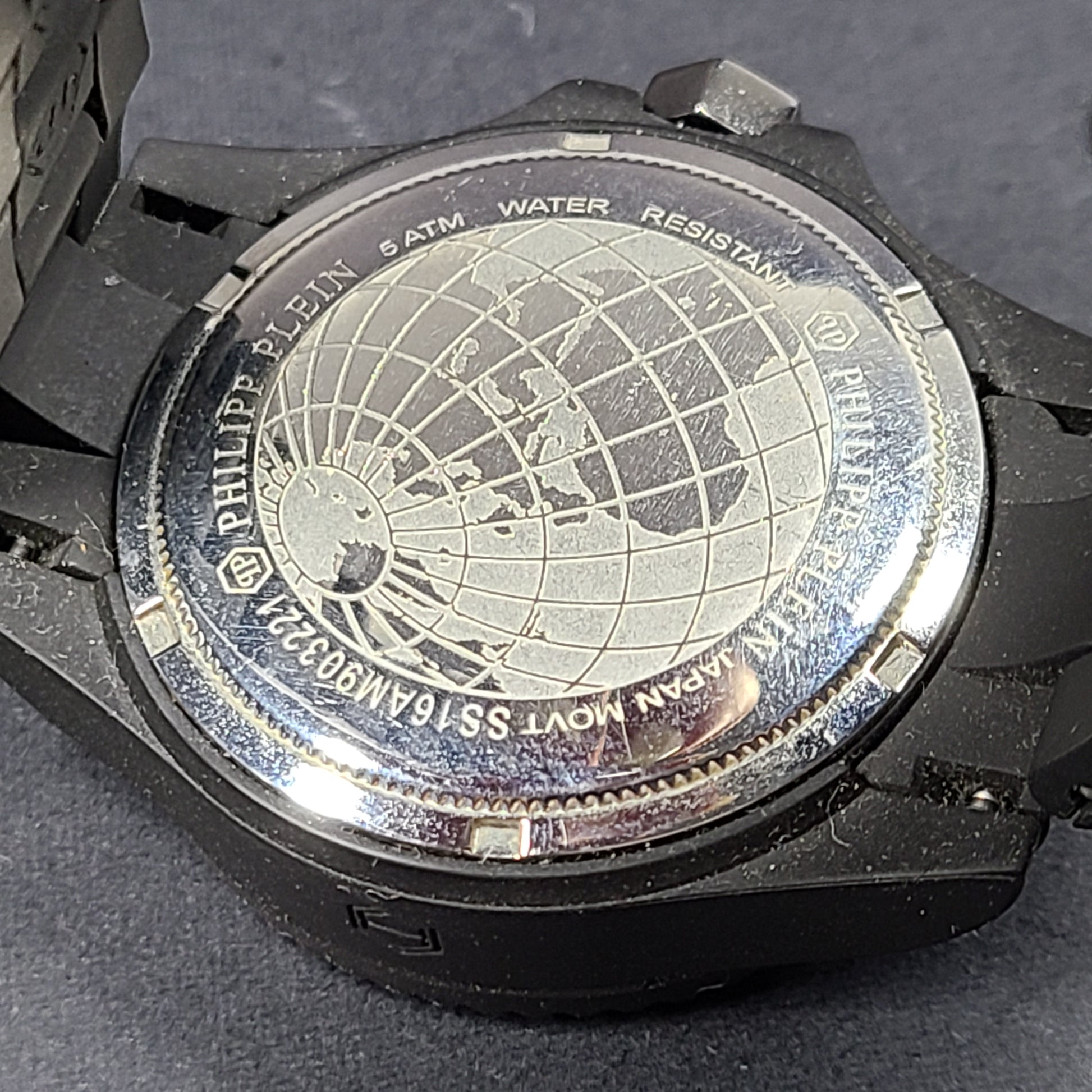 Philipp Plein Destroyer II black limited edition watch with bold, modern styling and reliable movement.