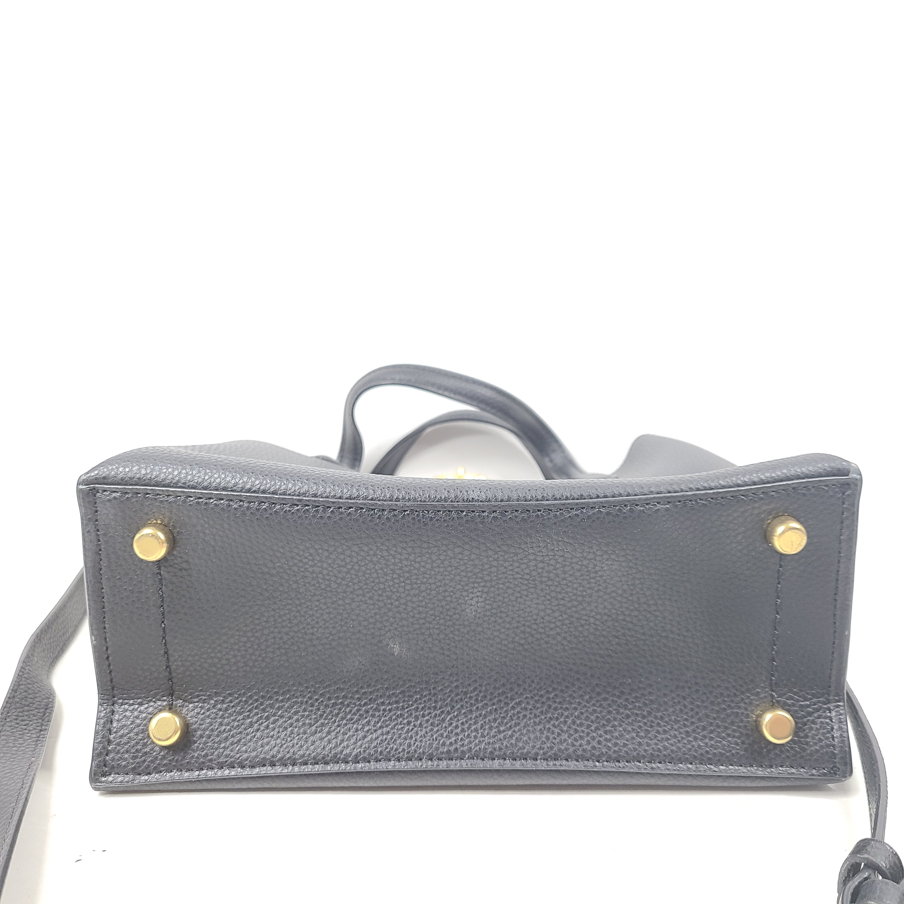 Black Coach G2222-C8869 handbag with a streamlined silhouette and top handles for everyday wear.