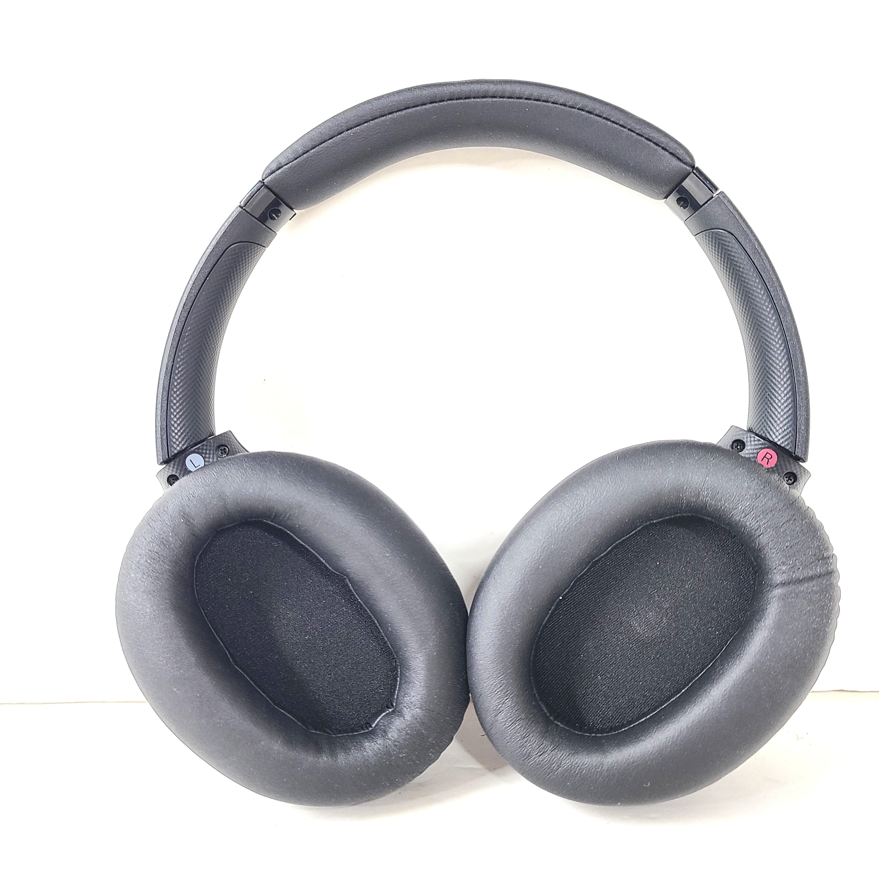 Black Sony WH-CH710N wireless noise-cancelling over-ear headphones designed for comfortable all-day listening.