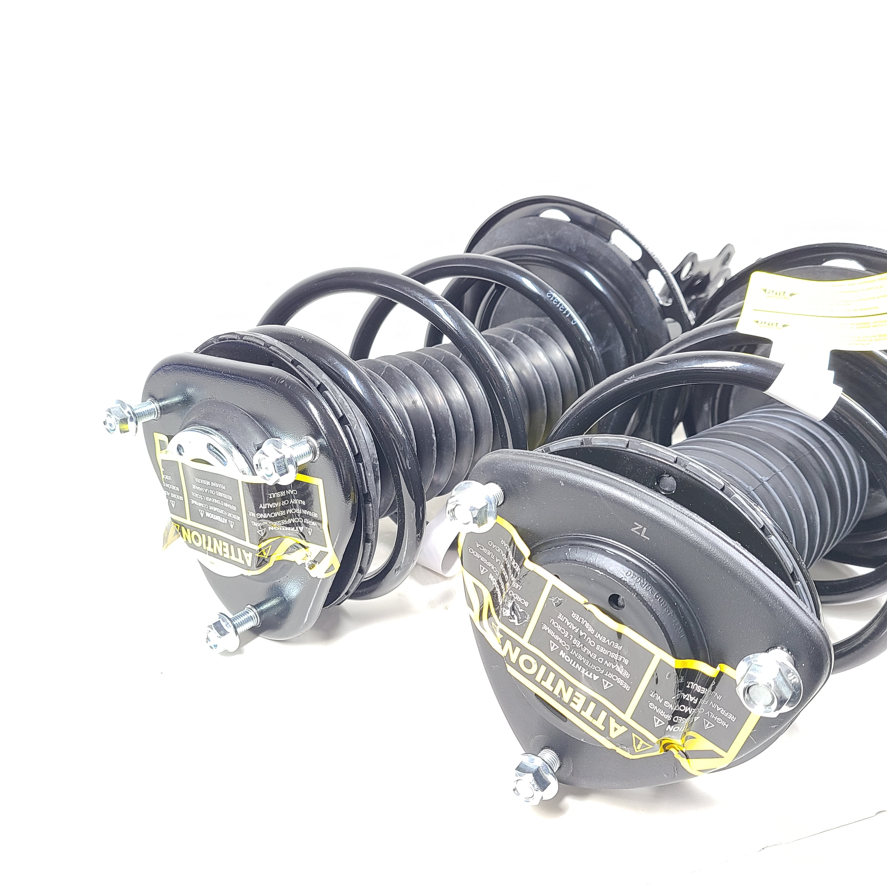 Unity black suspension strut assembly for models 123LL246 and 124CL245, intended for vehicle suspension replacement.