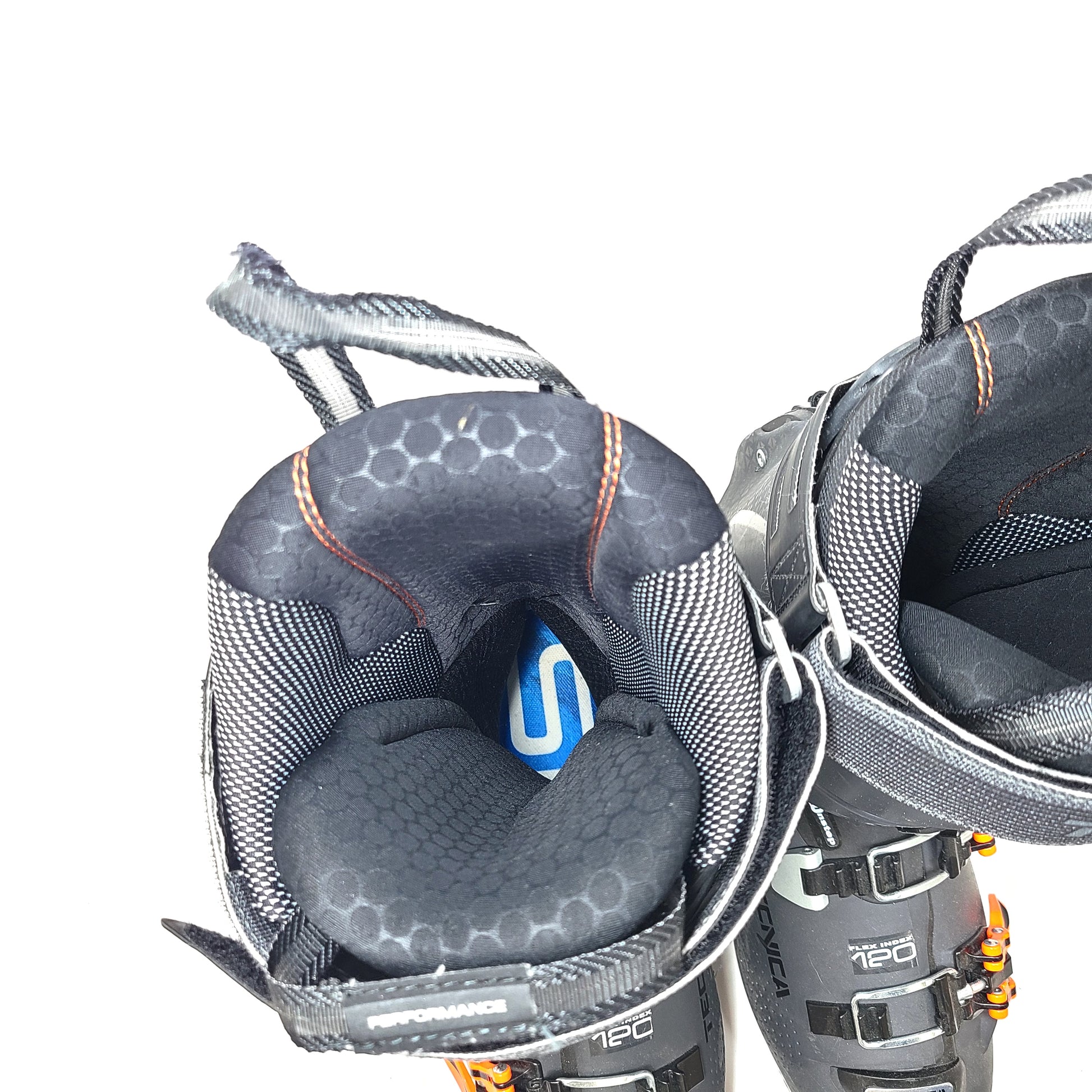 Black Tecnica Cochise 120 ski boots size 26.5 for high-performance all-mountain and alpine touring.