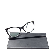 Dior RD A10123 black eyeglasses with gold temples and Italian frame measurements 52□17-145.