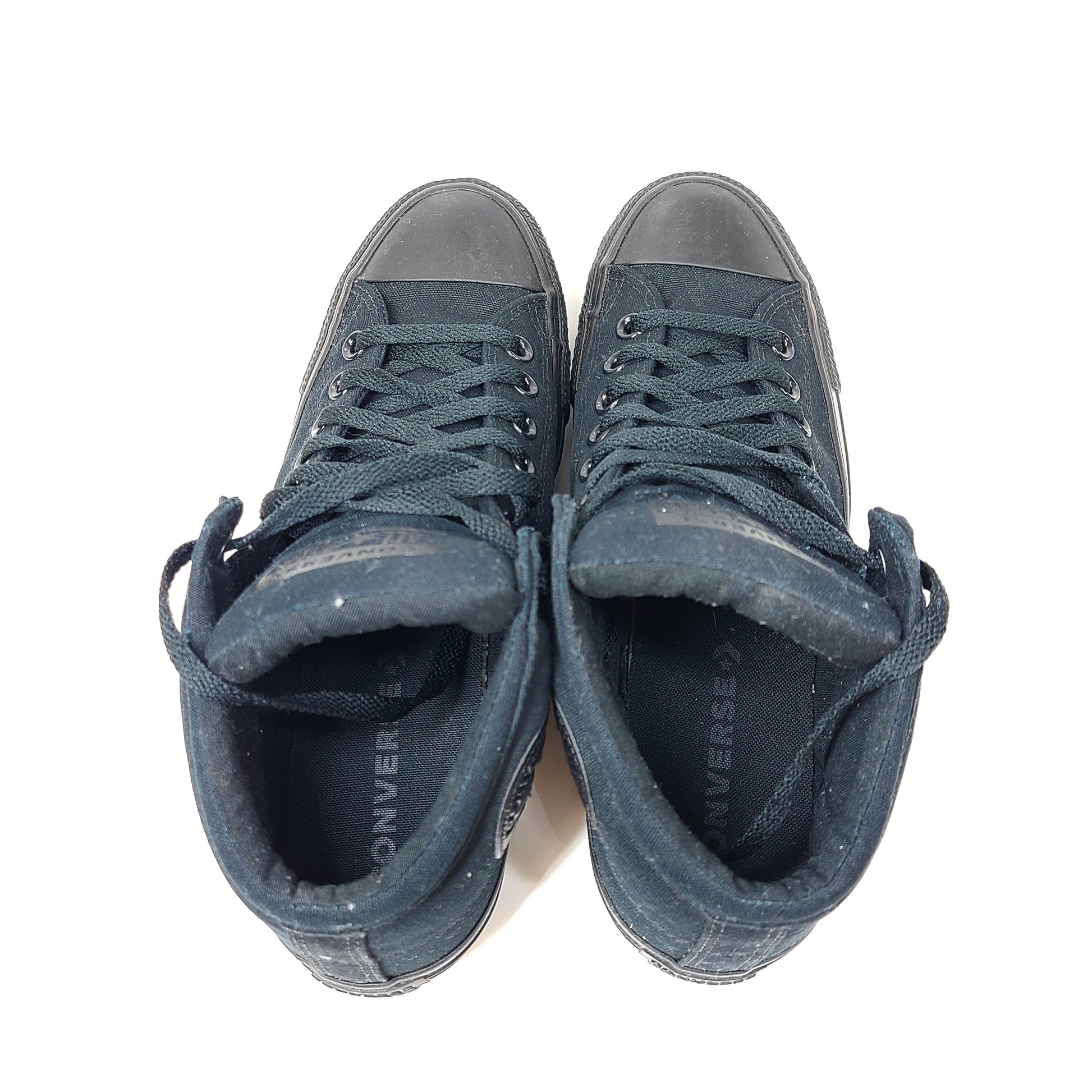 Converse All Star High Street sneakers in black, men's US size 8, model 149432C.