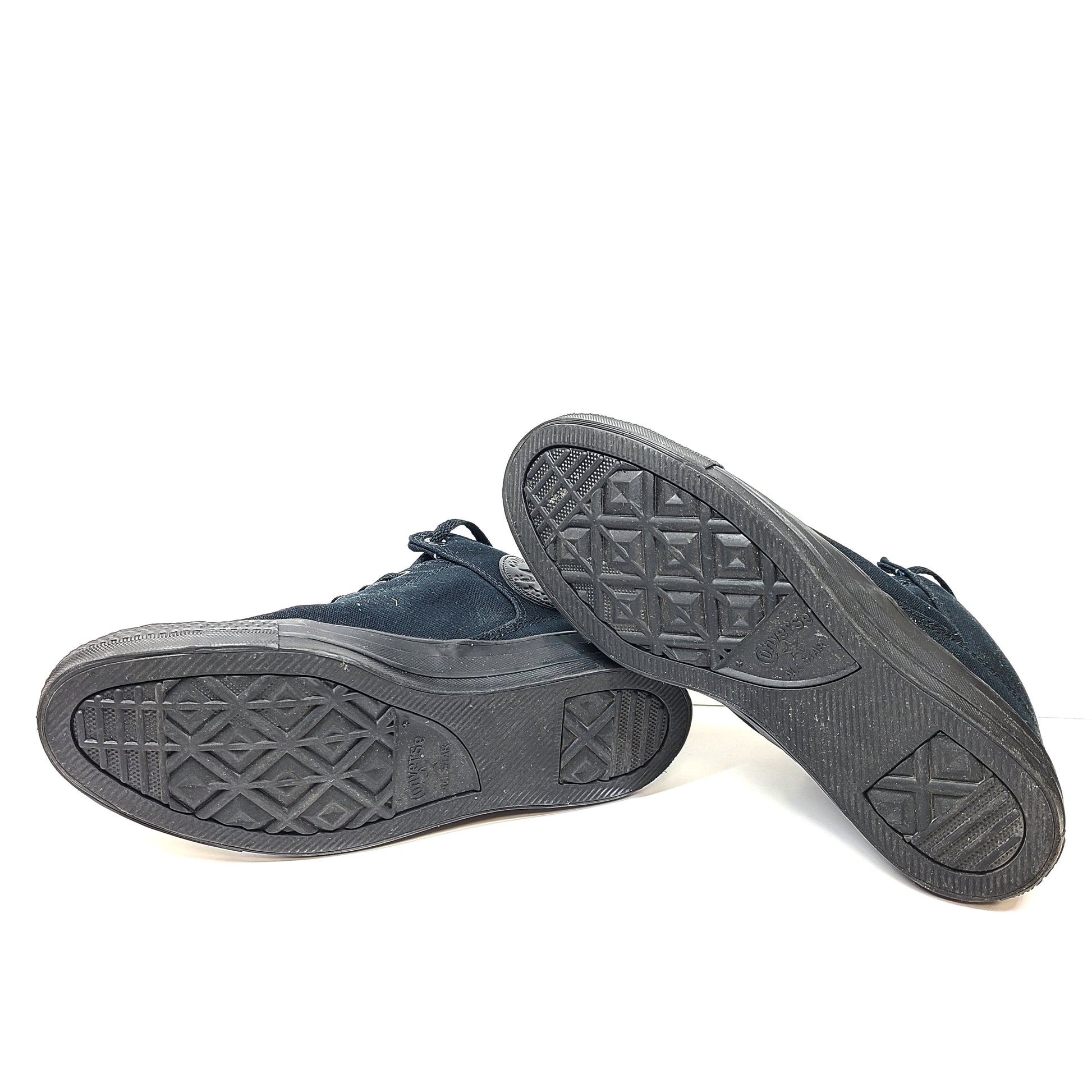Converse All Star High Street sneakers in black, men's US size 8, model 149432C.