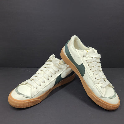 Nike Blazer Low ’77 Jumbo DR9865-101 Men's Shoes Off-White/Green Sz 8.5