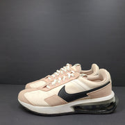 Nike Air Max Pre-Day women's sneaker in beige and black, size US 7.5, model DM8259-600, with wear on the soles.