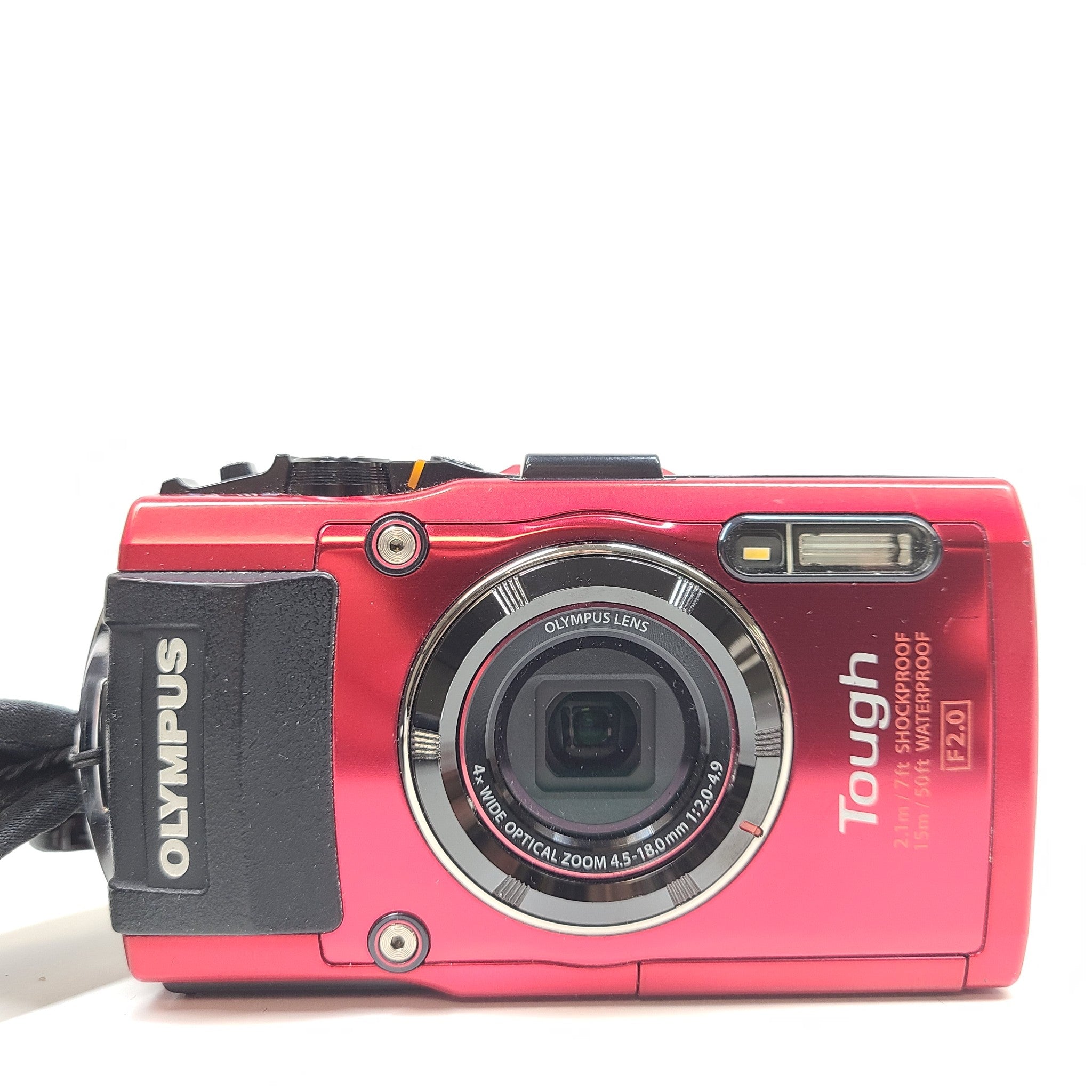 Olympus Tough TG-4 16.0MP Waterproof Digital Camera - Red + 32GB