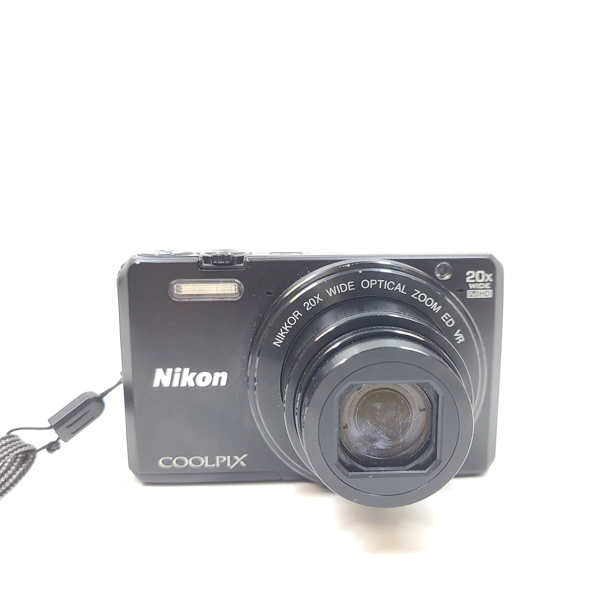 Nikon COOLPIX S7000 16.0MP Digital Camera - Black + 16GB SD