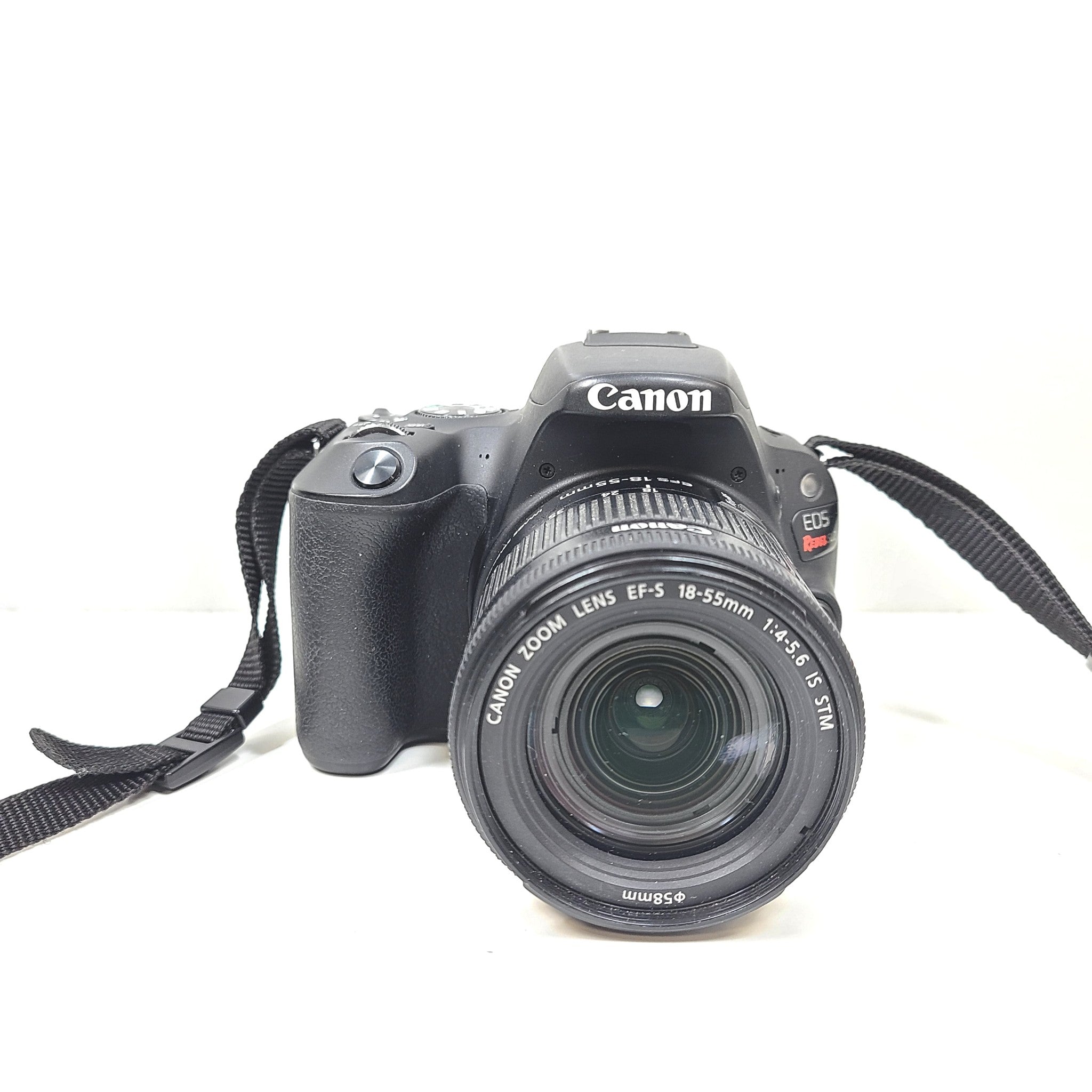 Canon EOS Rebel SL2 24.2MP Digital SLR Camera + EF-S IS STM 18-55 + Case + 64GB