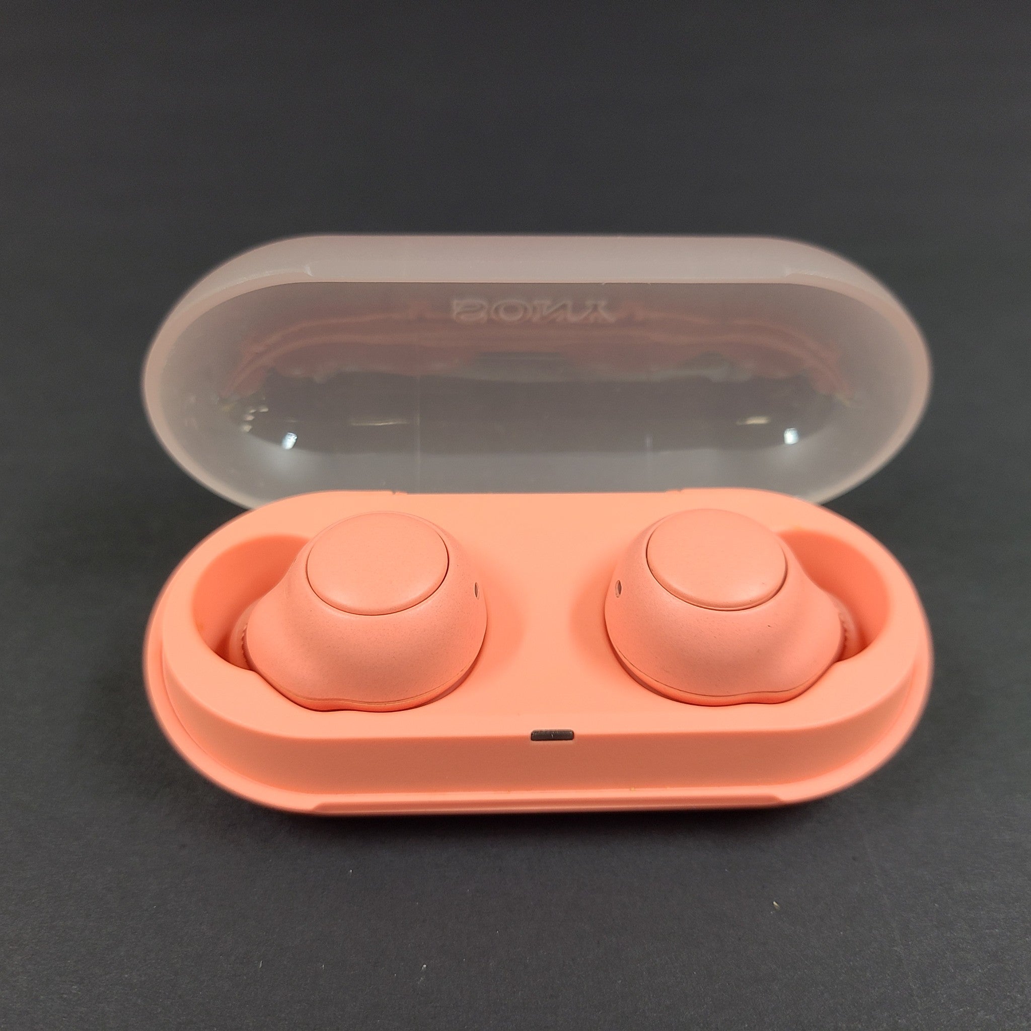 Sony WF-C500 Truly Wireless In-Ear Bluetooth Headphones - Pink Salmon