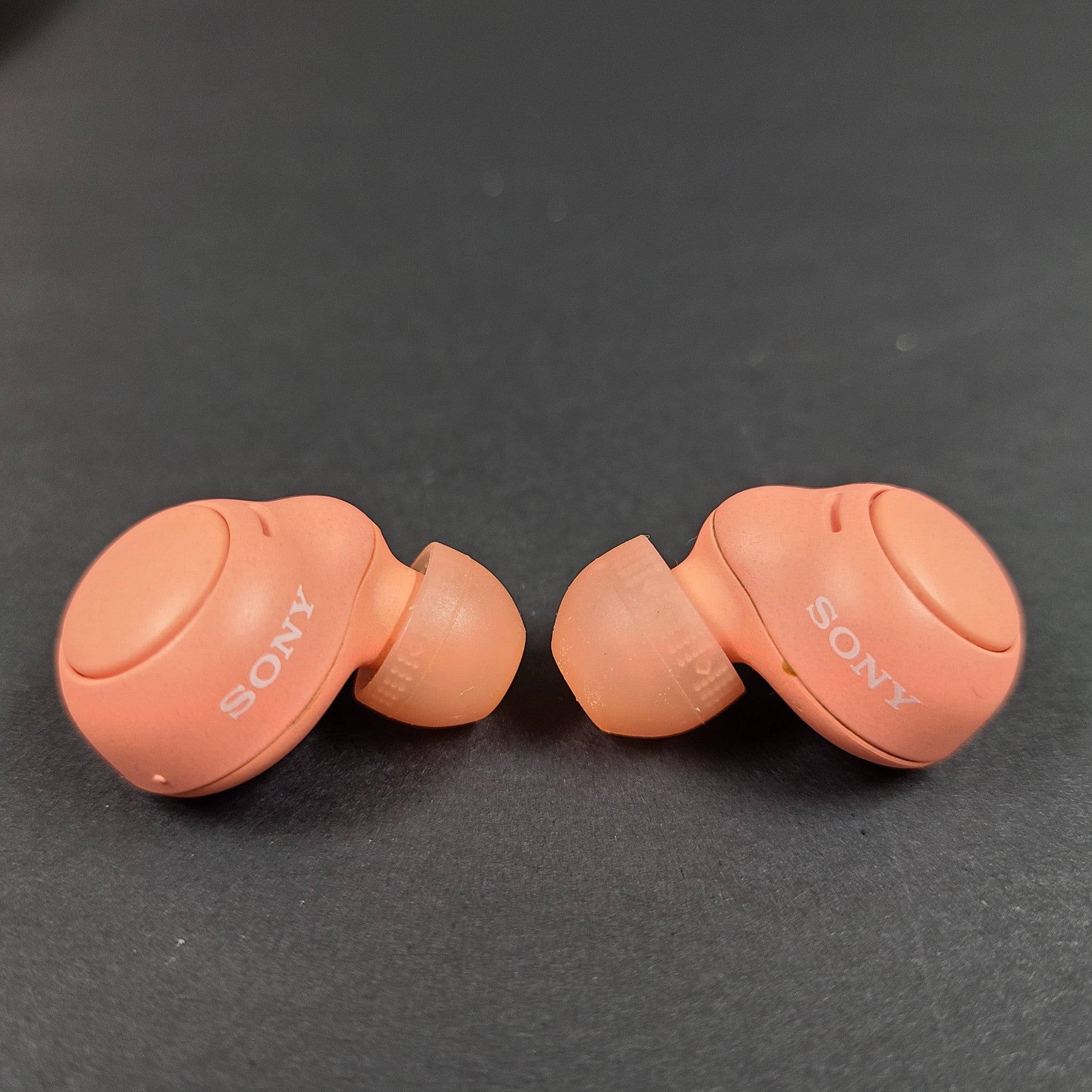Sony WF-C500 Truly Wireless In-Ear Bluetooth Headphones - Pink Salmon