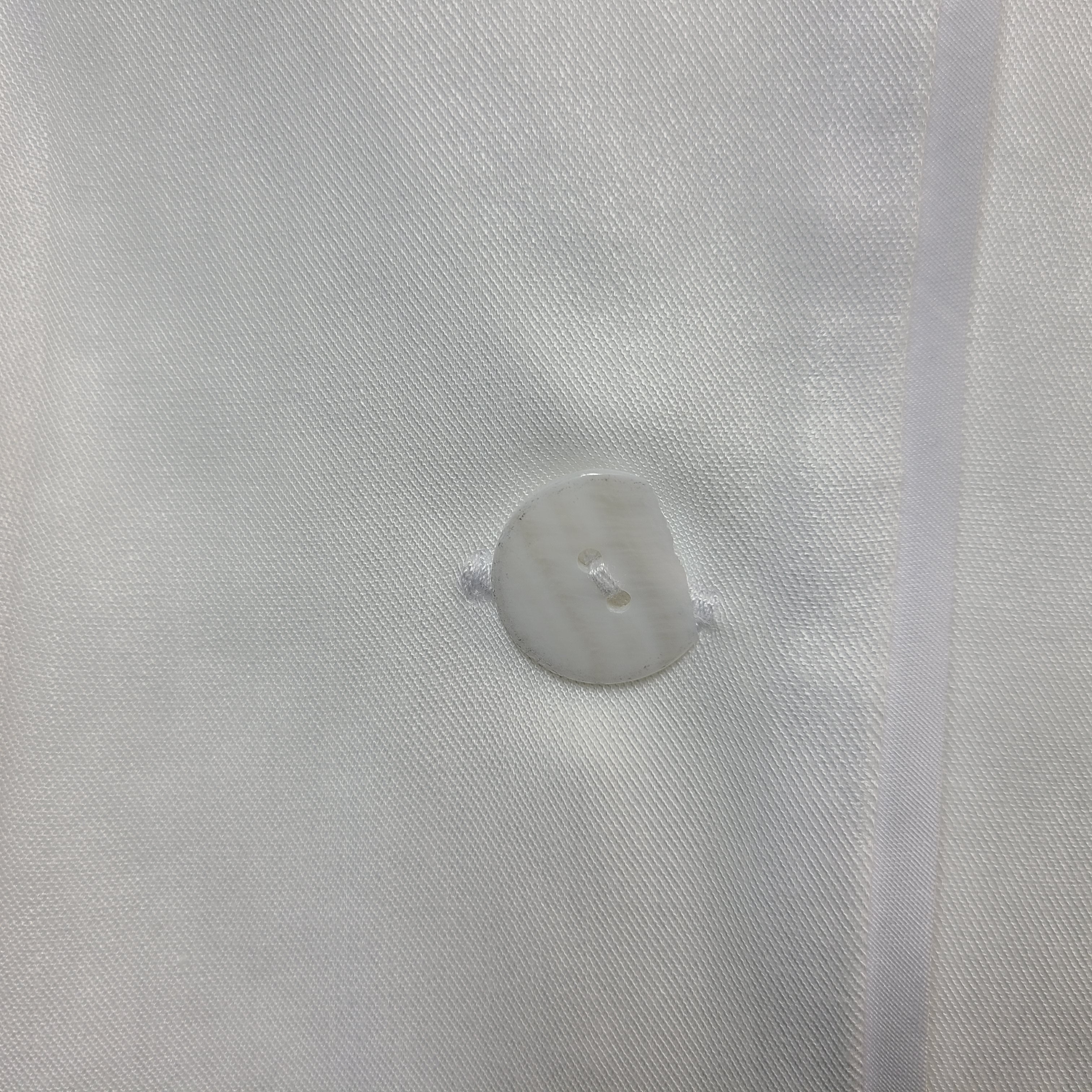 Sleeper Women's 2Pc Feather-Trim Two-Piece Pyjamas Long Sleeve White Sz M