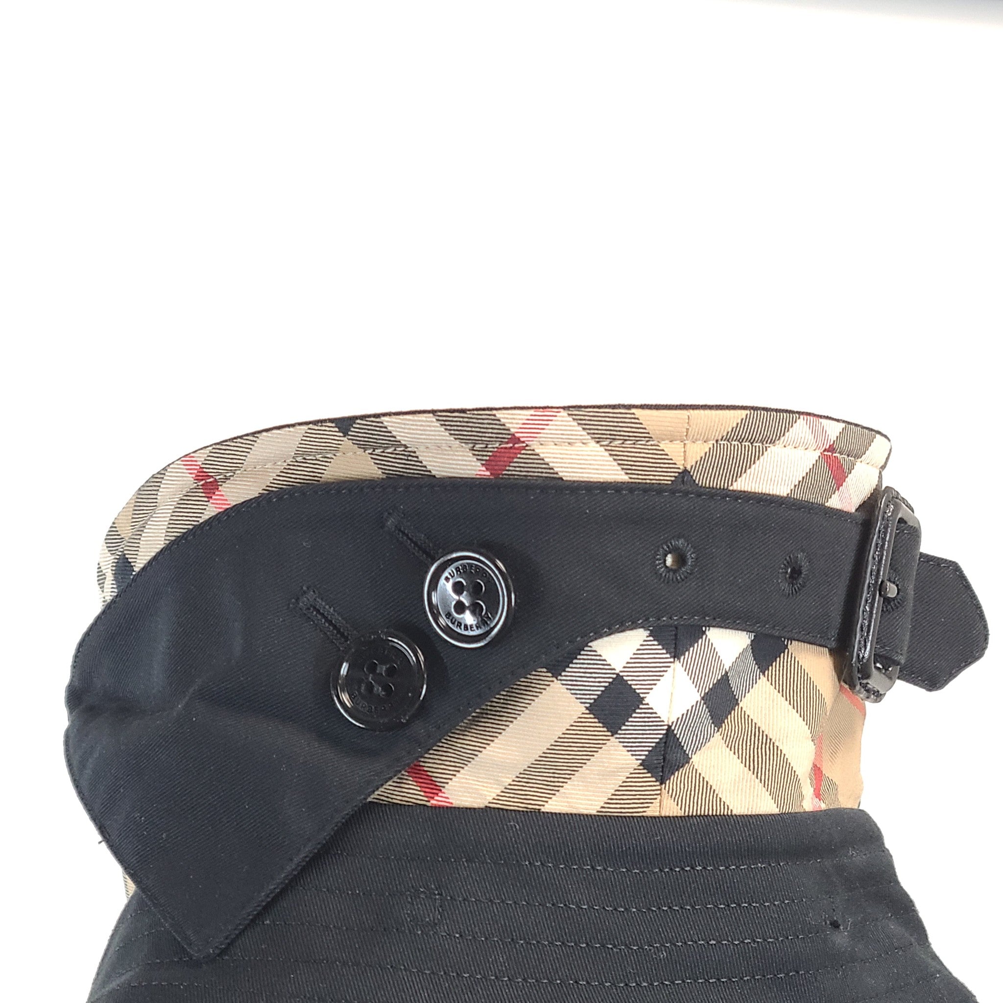 Burberry Women's Short Kensington Heritage Trench Coat Black Sz 12 / L LATEST