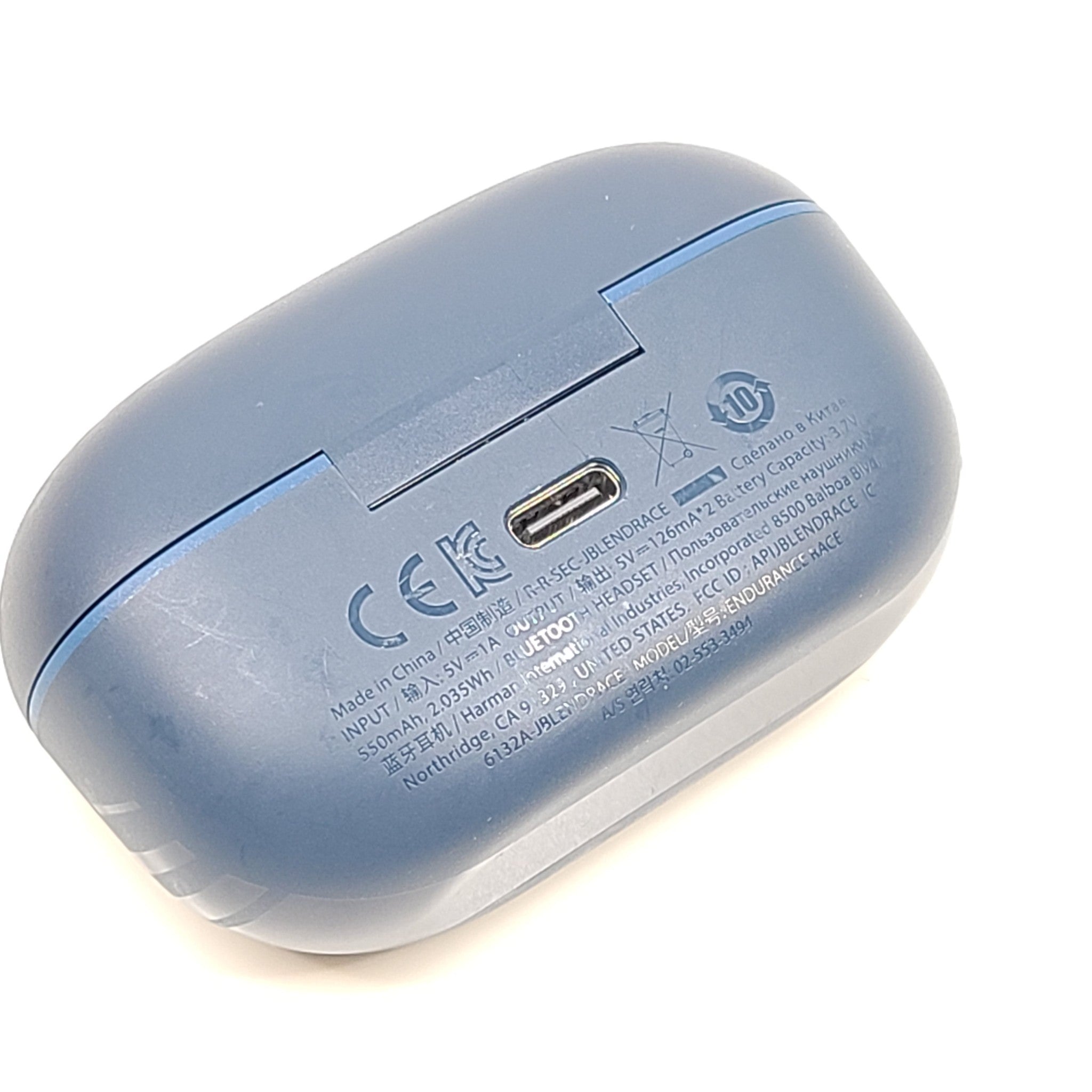 JBL Endurance Race TWS True Wireless In-Ear Sport Headphones - Blue