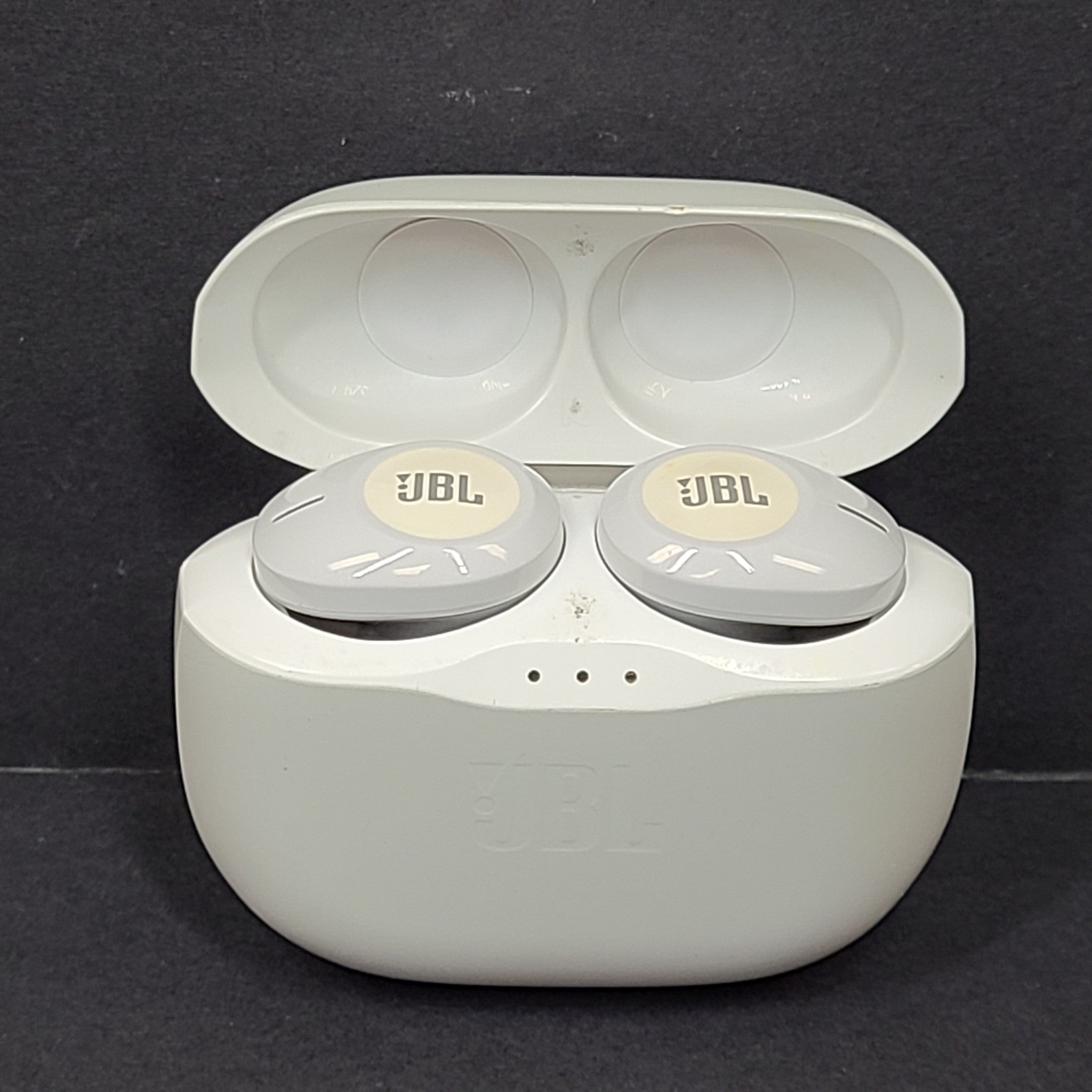 JBL Tune 120TWS True Wireless Earbuds - White/Gray
