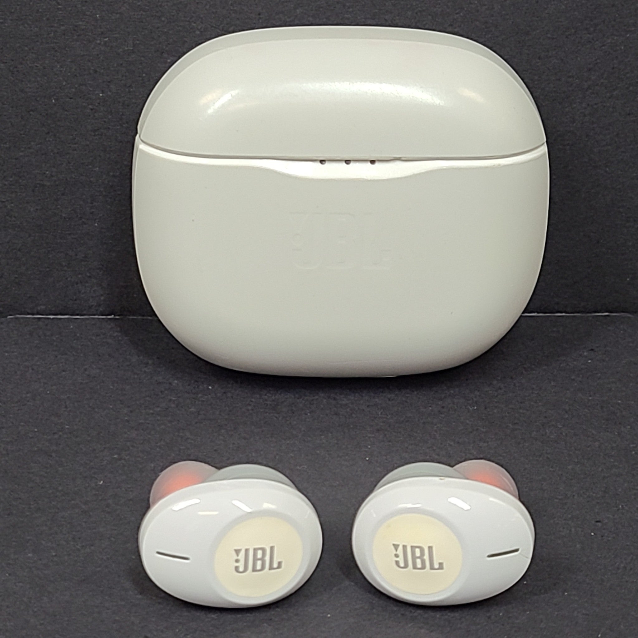 JBL Tune 120TWS True Wireless Earbuds - White/Gray