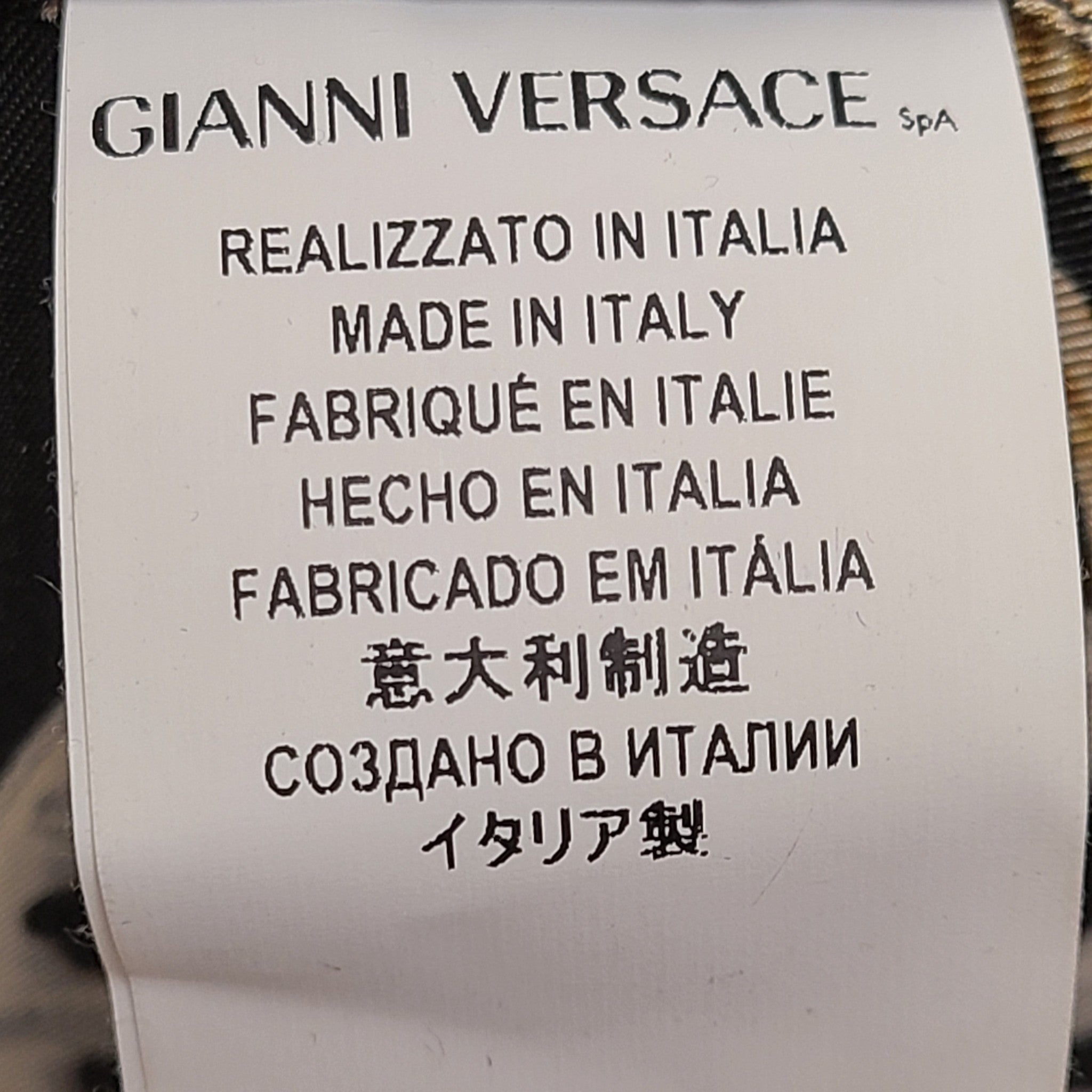 Versace Men's 100% Silk Printed Buttoned Shirt Sz EUR 41 / XL