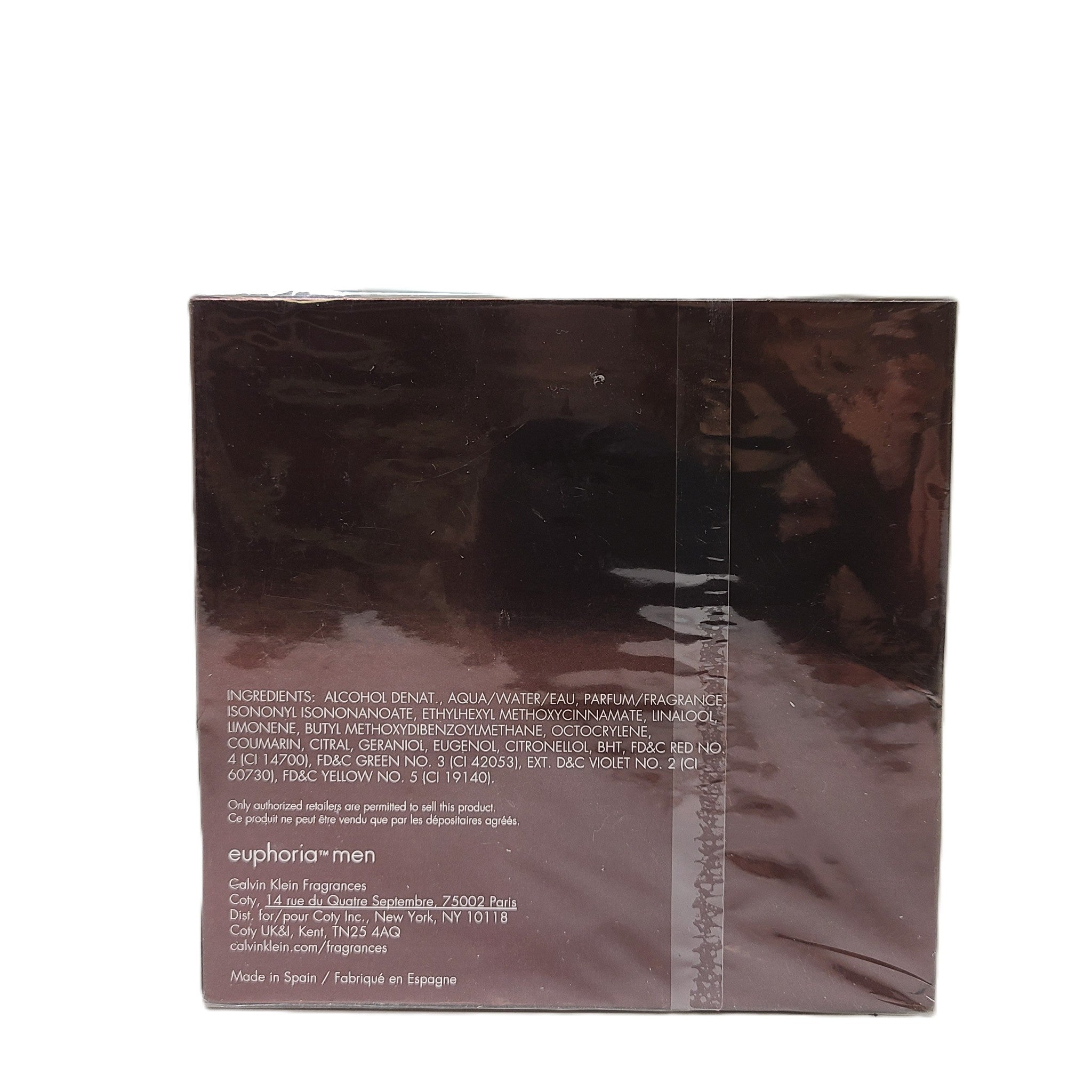 Calvin Klein Euphoria Men's Eau de Toilette 3.3 oz / 100 ml New Sealed