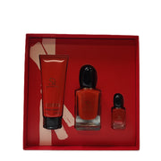 Giorgio Armani Si Passione 3 Pc Gift Set EdP 1.7oz/50ml + .24oz/7ml + Lotion