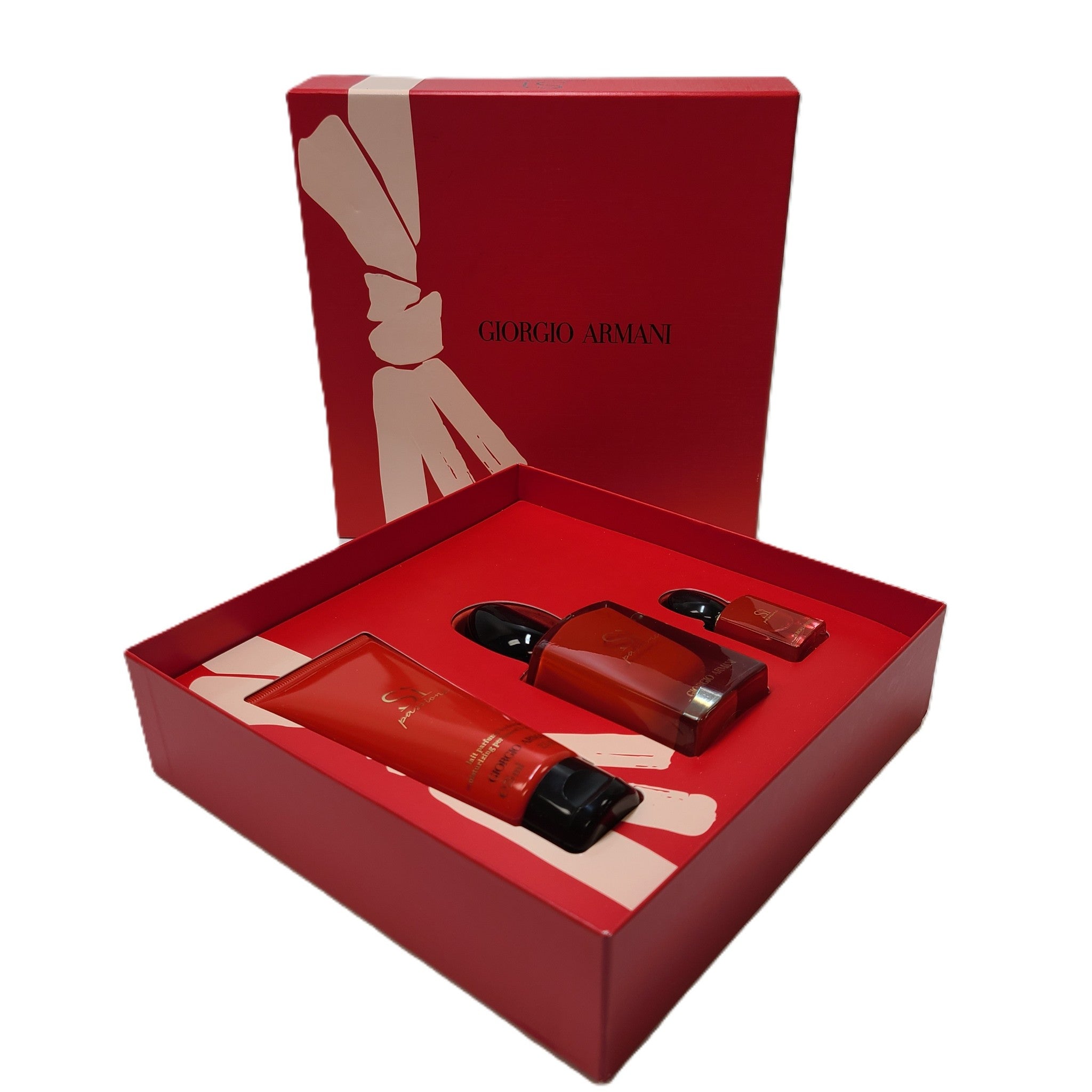 Giorgio Armani Si Passione 3 Pc Gift Set EdP 1.7oz/50ml + .24oz/7ml + Lotion