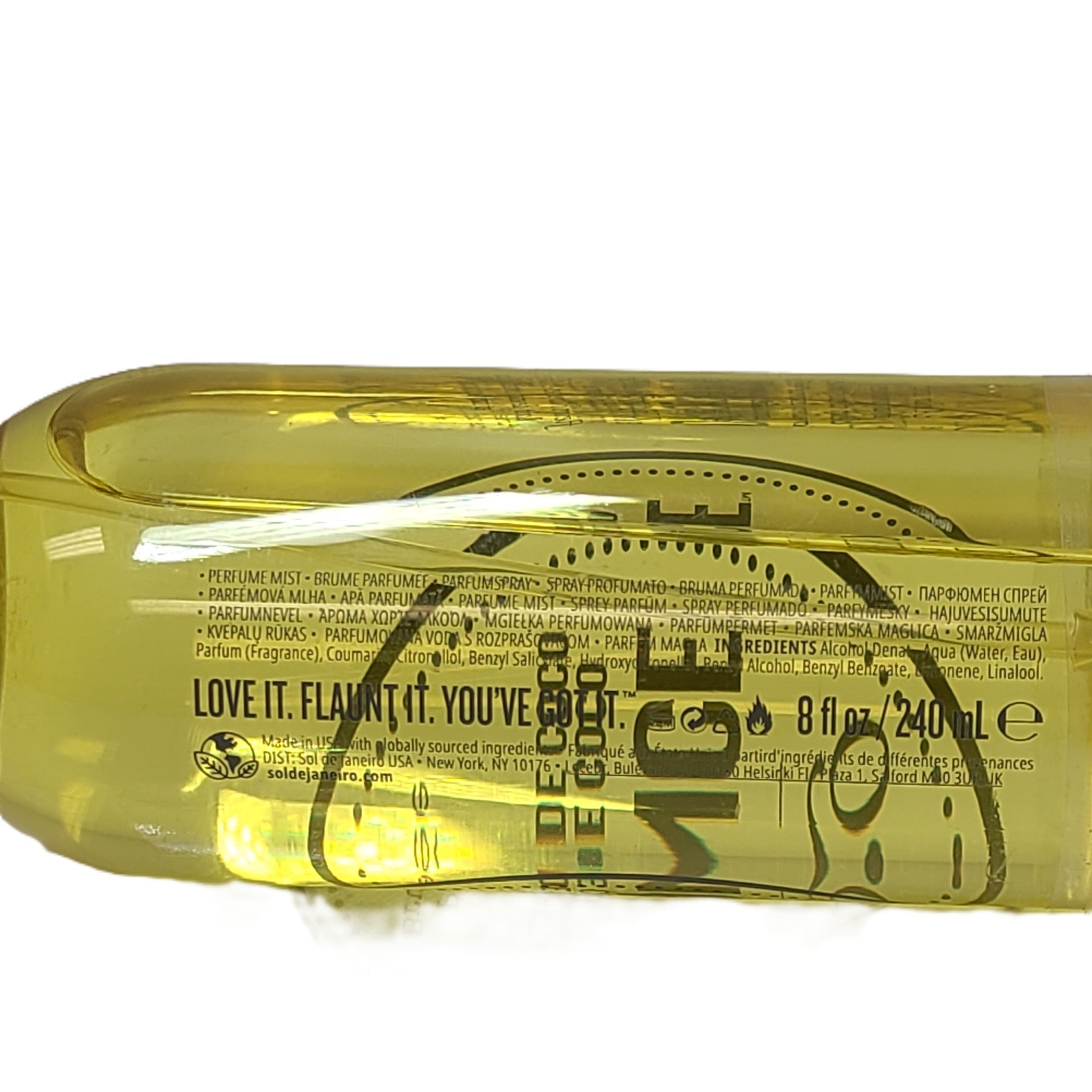 Sol de Janeiro Rio Radiance Perfume Body Mist Fragrance 8 oz / 240 ml Sealed