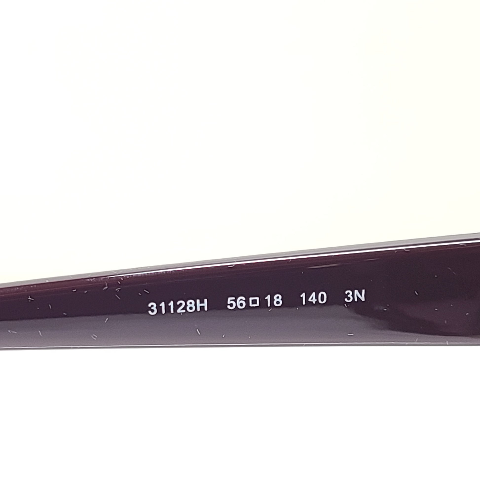 Michael Kors Calabasas MK2135 purple square-frame sunglasses with 56mm lens width and 18mm bridge.