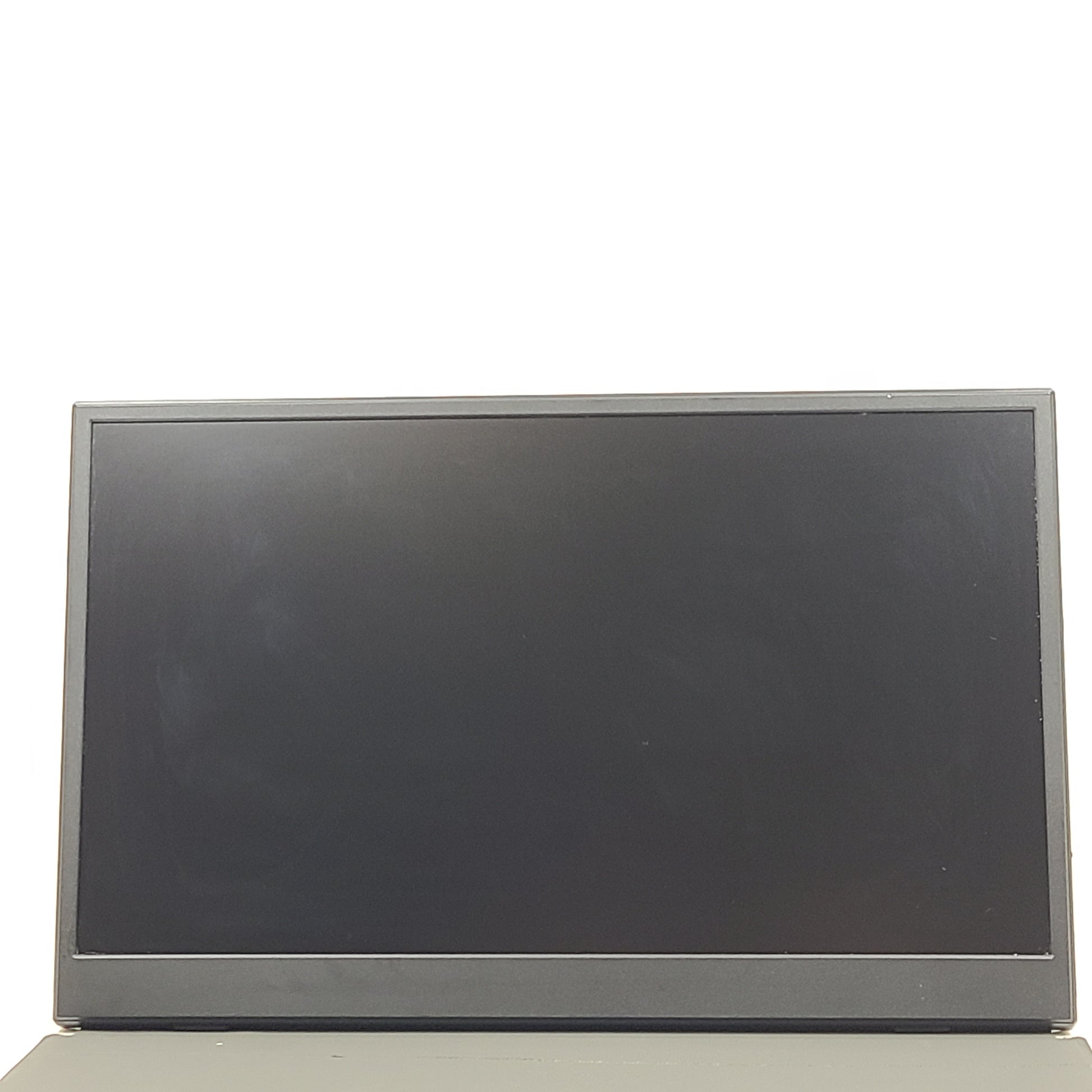 Slim ForHelp 15.6-inch portable monitor F156P1 in gray offering Full HD visuals and simple connectivity.