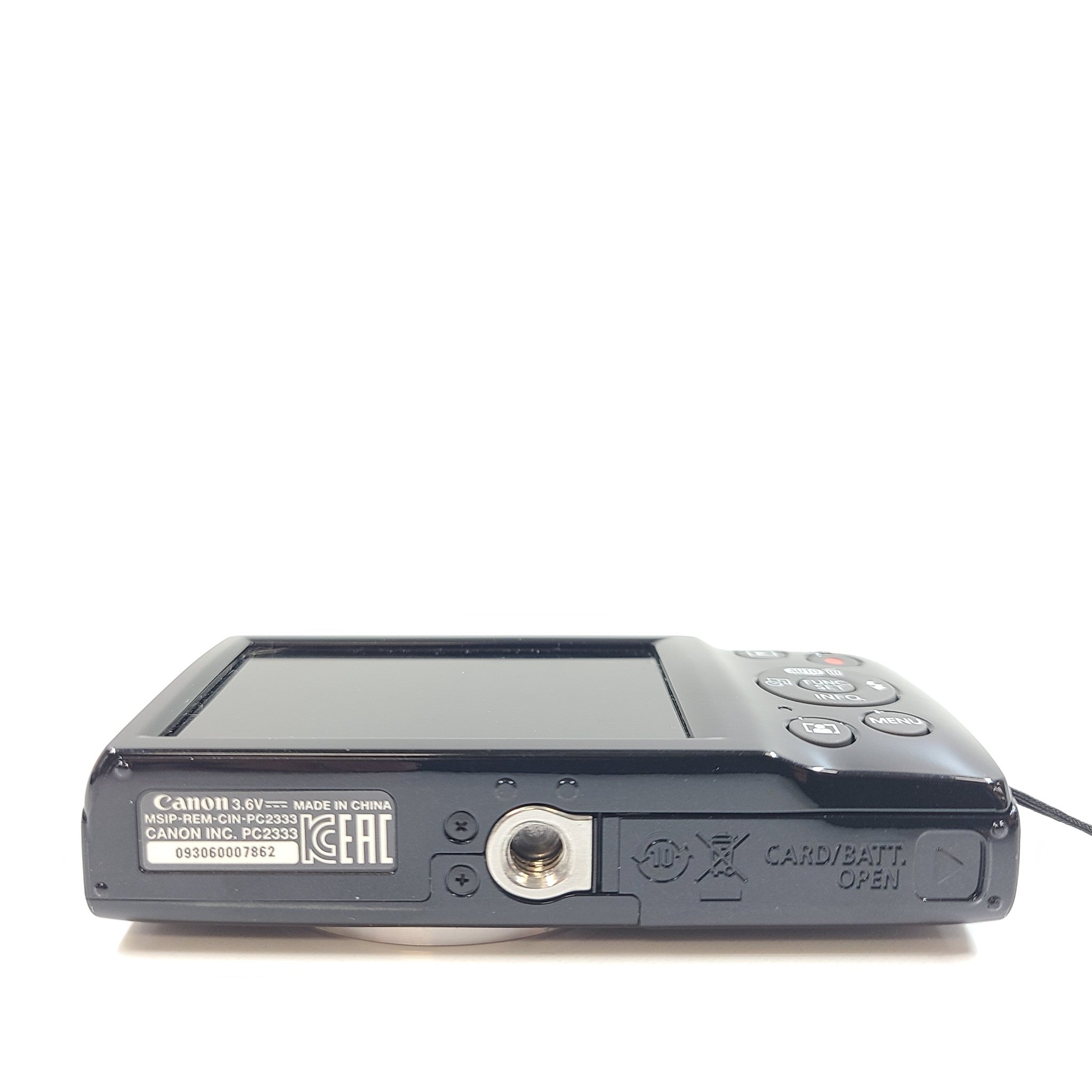 Canon IXUS 185 20.0MP Digital Camera Black + 32GB + Case - No Charger