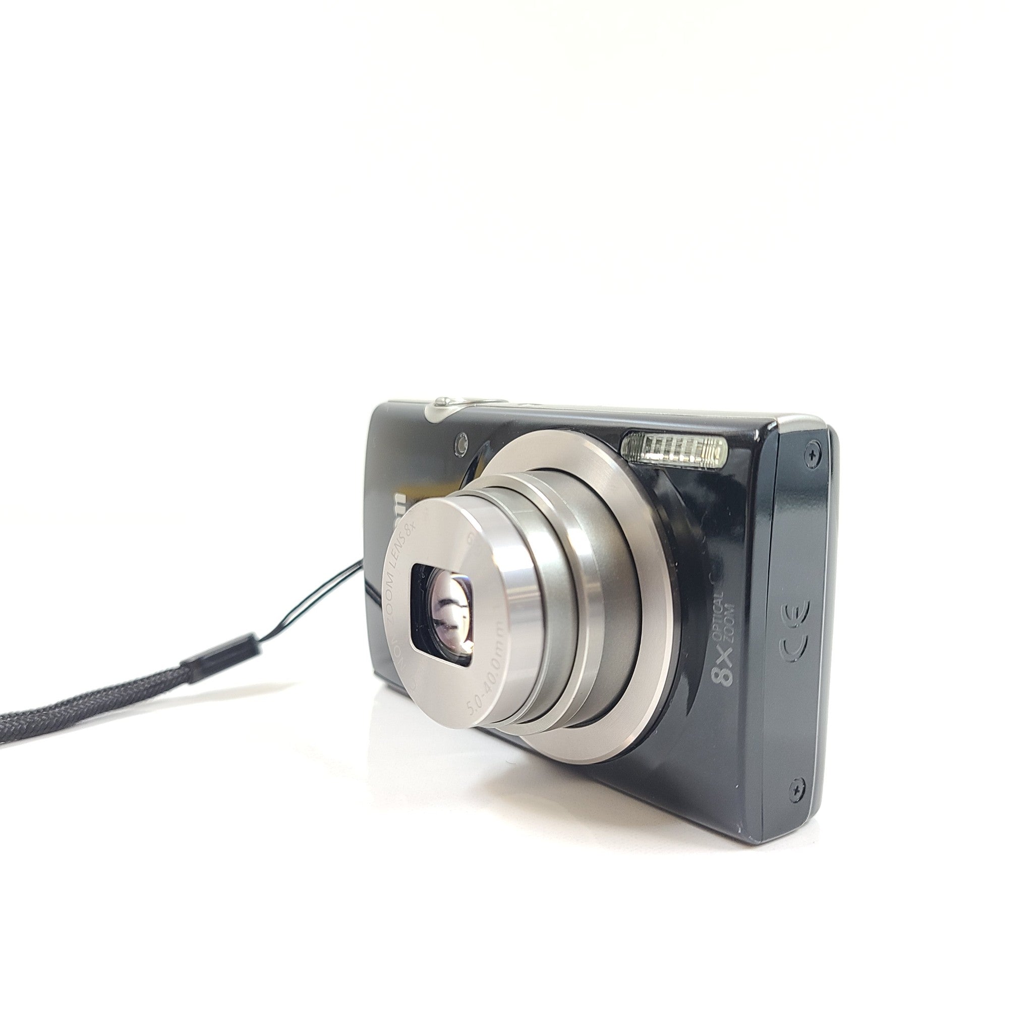 Canon IXUS 185 20.0MP Digital Camera Black + 32GB + Case - No Charger