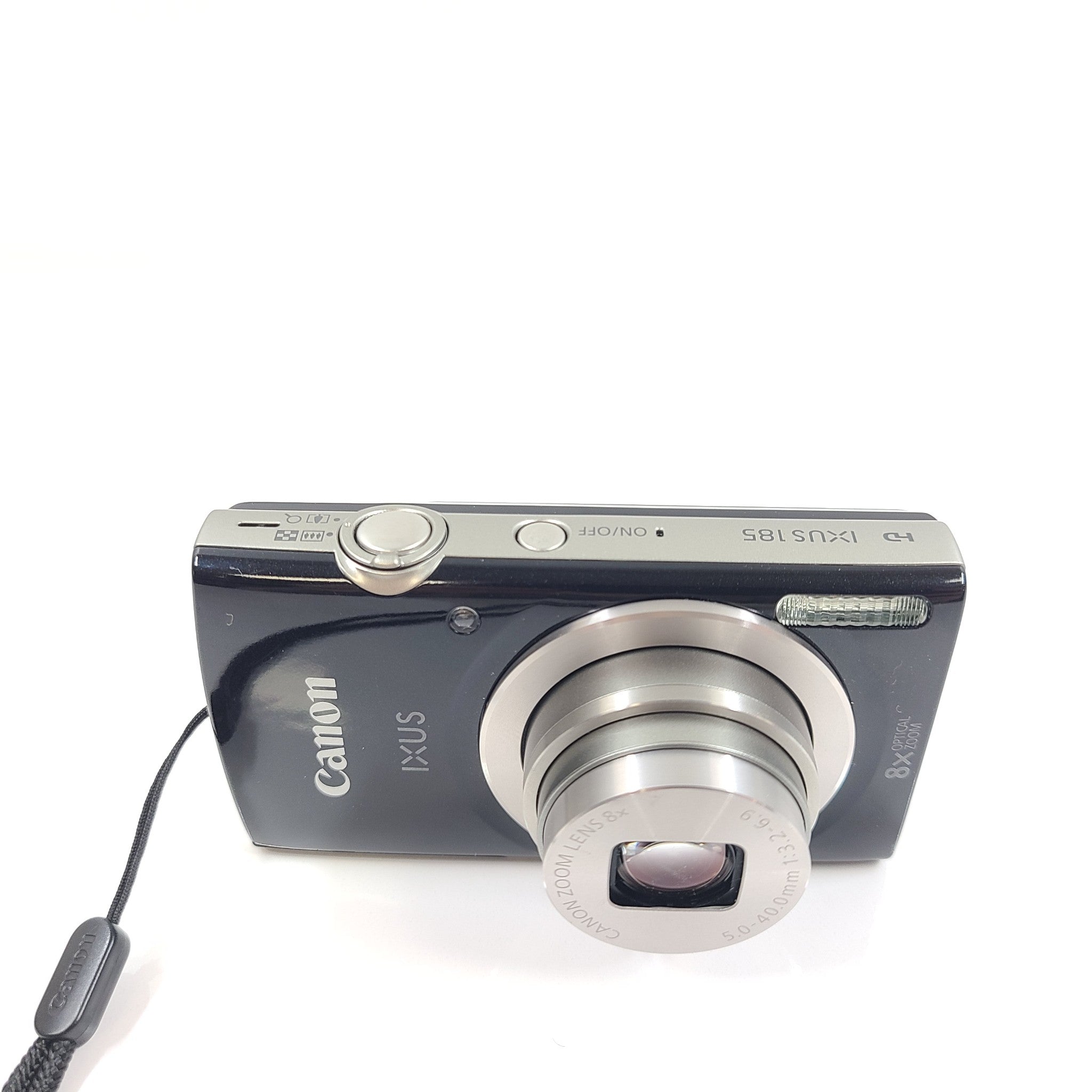 Canon IXUS 185 20.0MP Digital Camera Black + 32GB + Case - No Charger