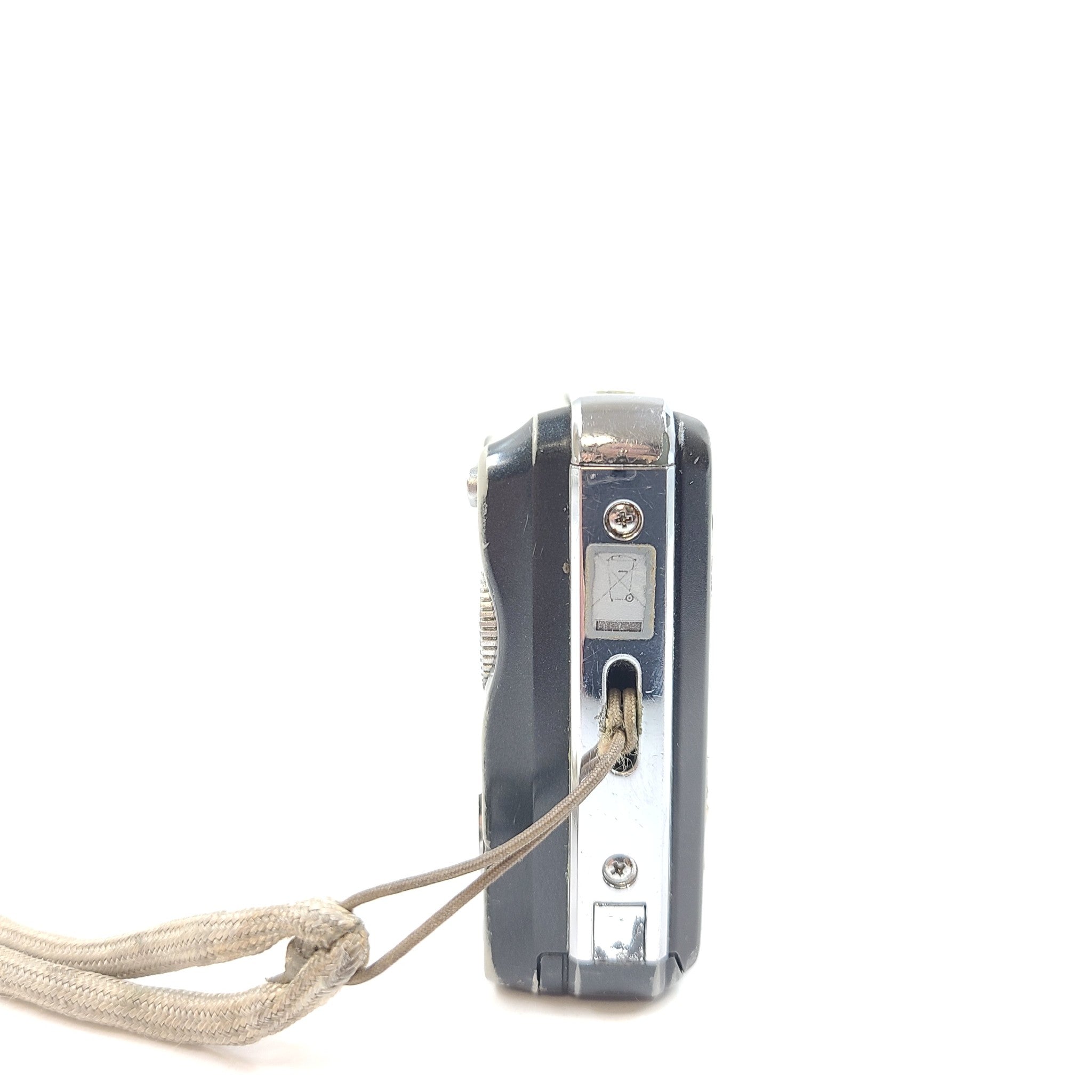 Sony Cyber-shot DSC-W220 12.1MP Digital Camera Black Works - READ