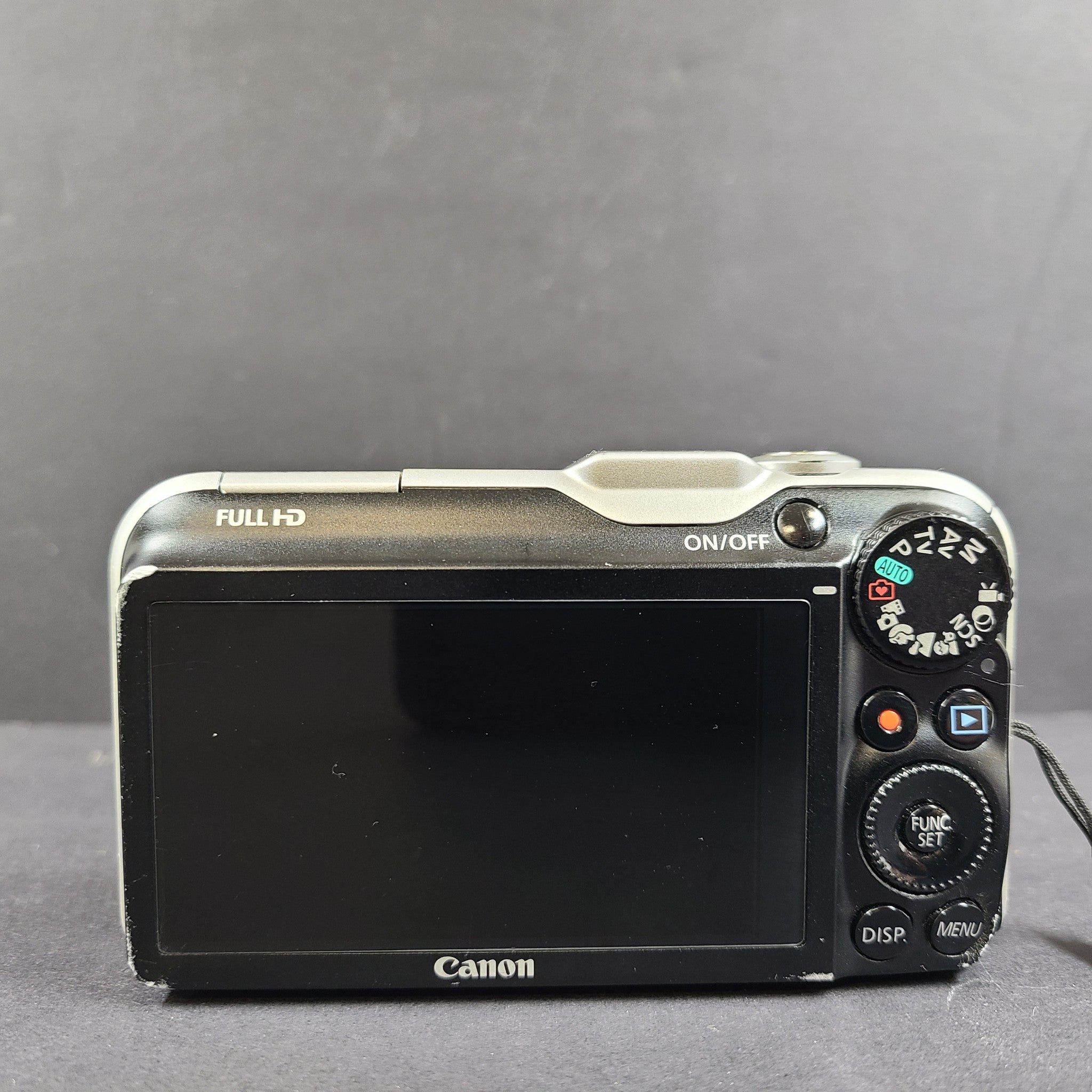 Canon PowerShot SX230 HS 12.1MP Digital Camera - Black READ MENU BUTTON FAULTY
