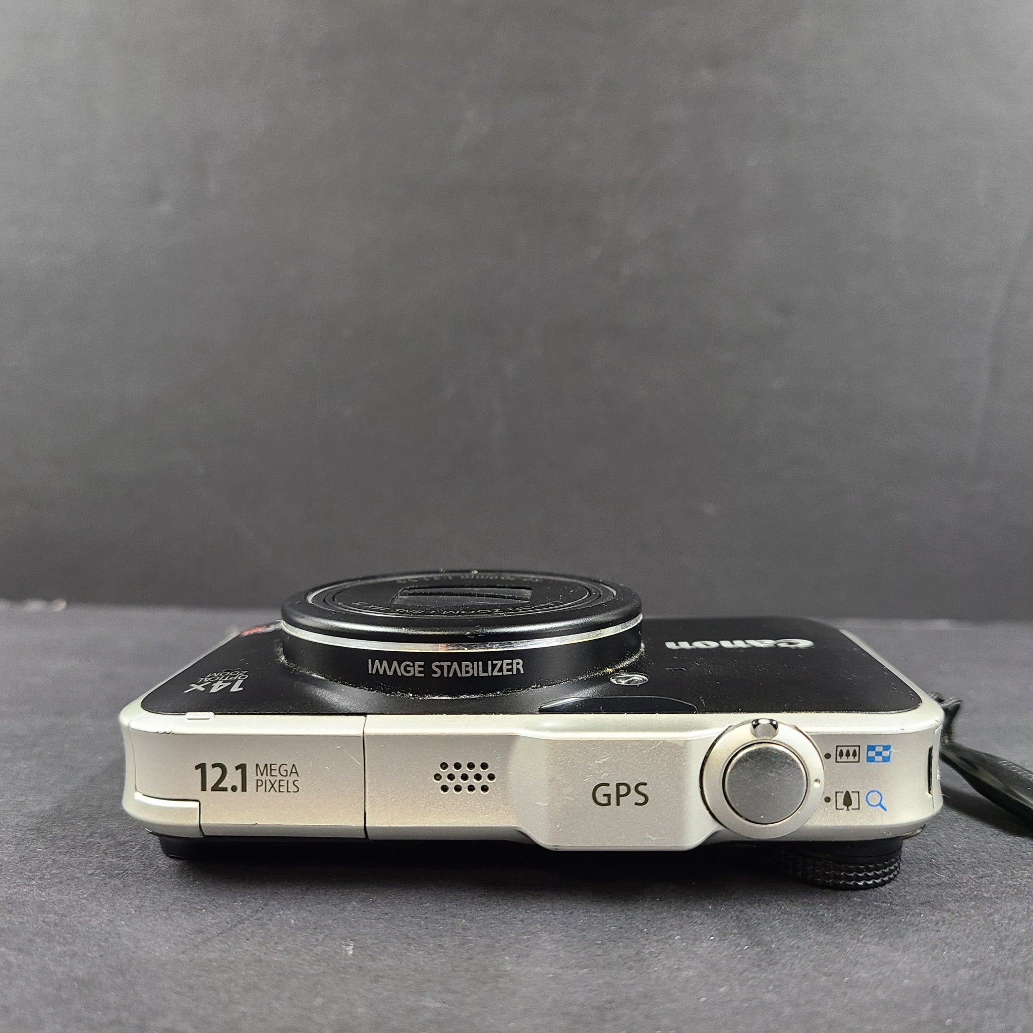 Canon PowerShot SX230 HS 12.1MP Digital Camera - Black READ MENU BUTTON FAULTY