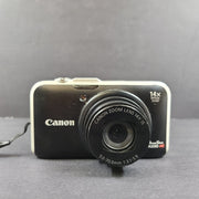 Canon PowerShot SX230 HS 12.1MP Digital Camera - Black READ MENU BUTTON FAULTY