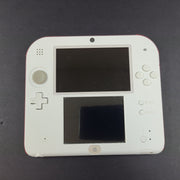 Nintendo 2DS Launch Edition Red & White Handheld System Console No Charger
