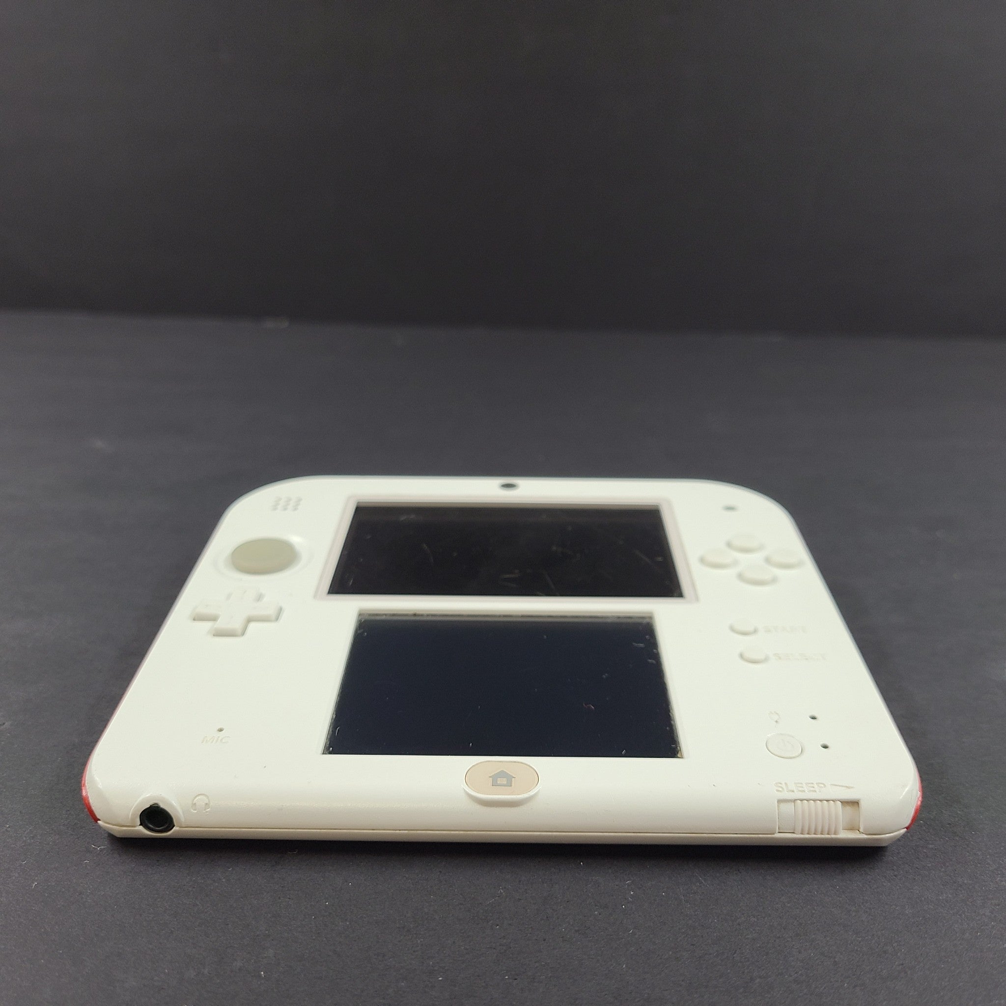 Nintendo 2DS Launch Edition Red & White Handheld System Console No Charger
