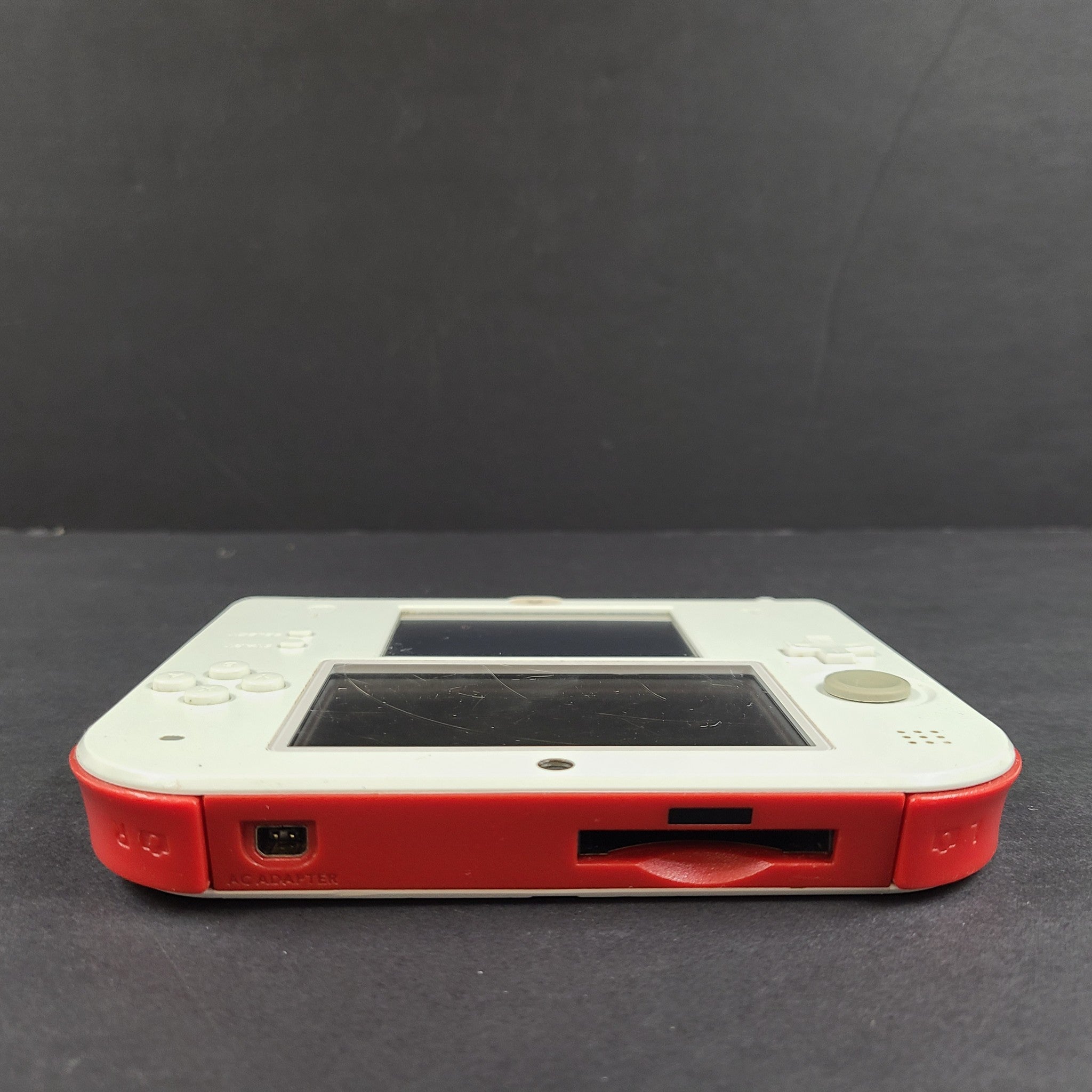 Nintendo 2DS Launch Edition Red & White Handheld System Console No Charger
