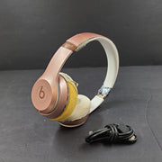 Beats by Dr. Dre Beats Solo3 Wireless On-Ear Headphones Rose Gold A1796 READ!!