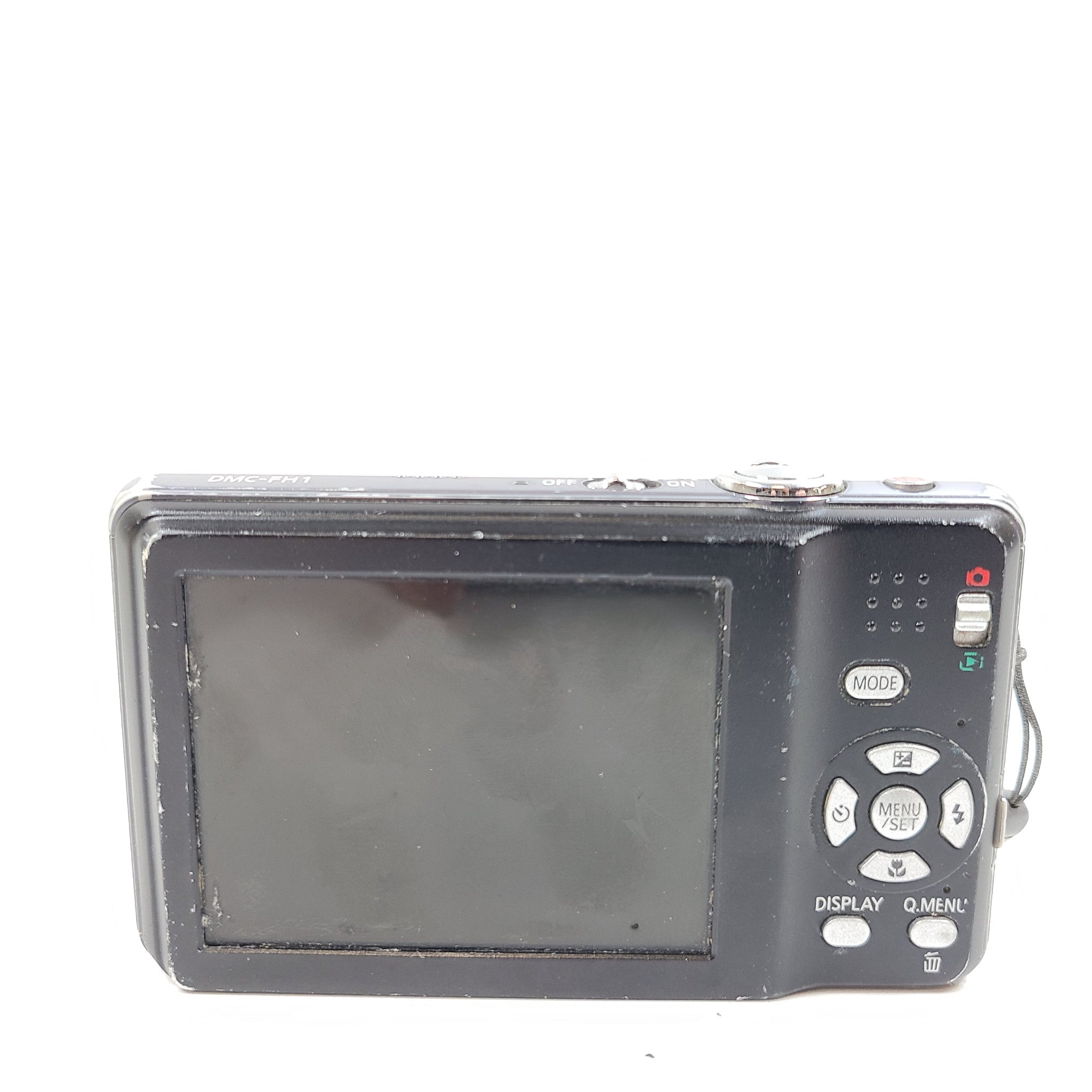 Panasonic LUMIX DMC-FS10/DMC-FH1 12.1MP Digital Camera Black WORKS - READ SCREEN