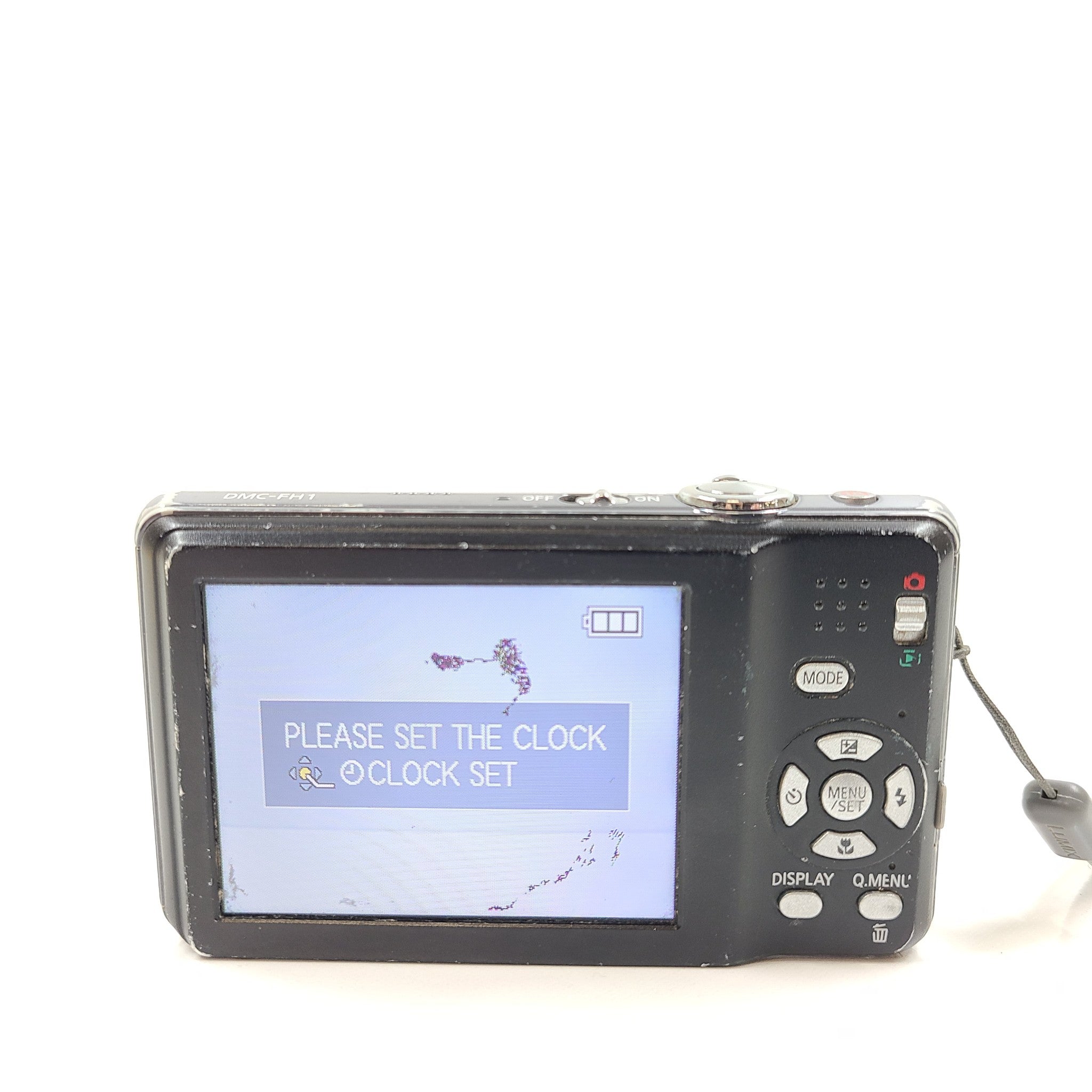 Panasonic LUMIX DMC-FS10/DMC-FH1 12.1MP Digital Camera Black WORKS - READ SCREEN