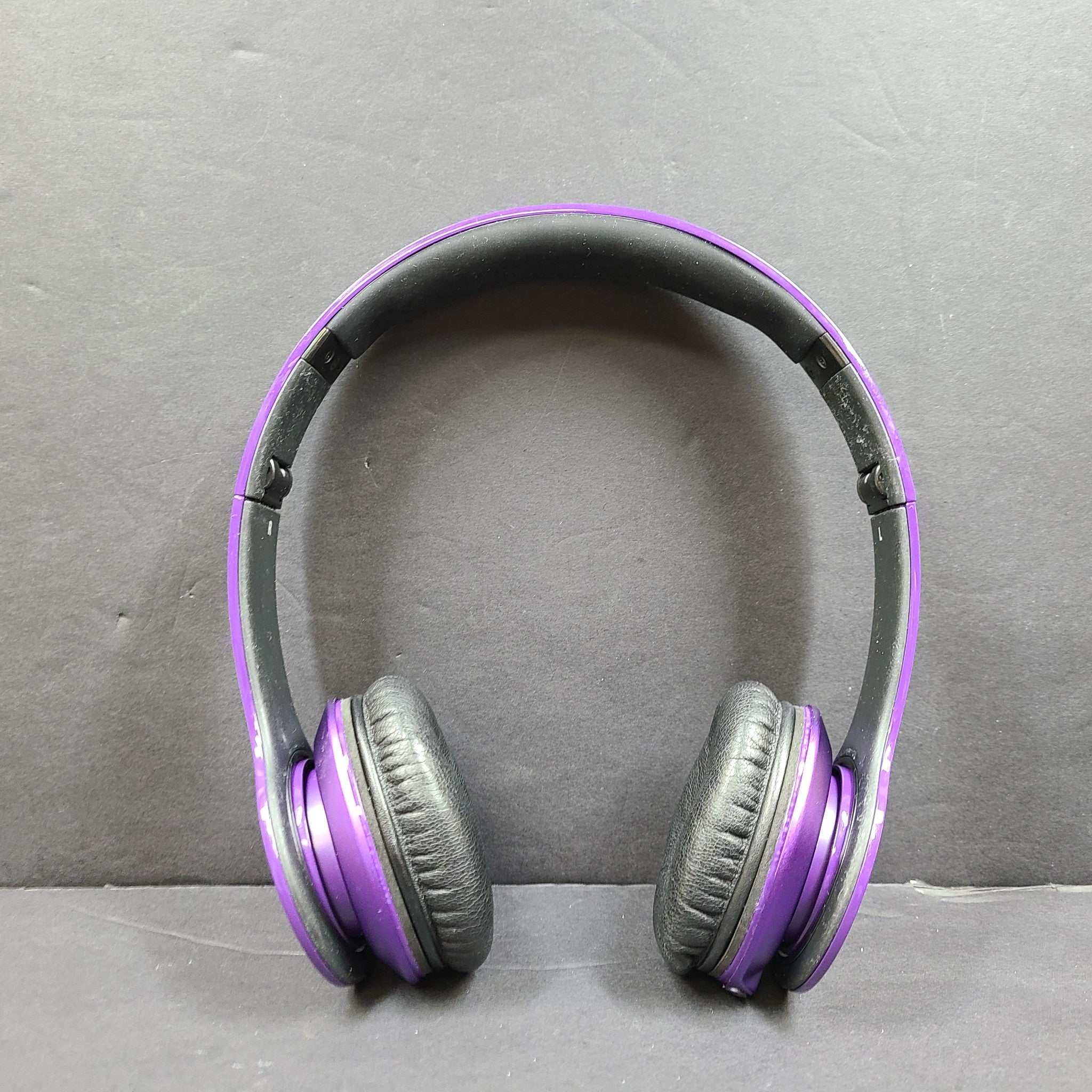 Monster Beats by Dr. Dre Solo HD Headband Headphones Purple GRADE A