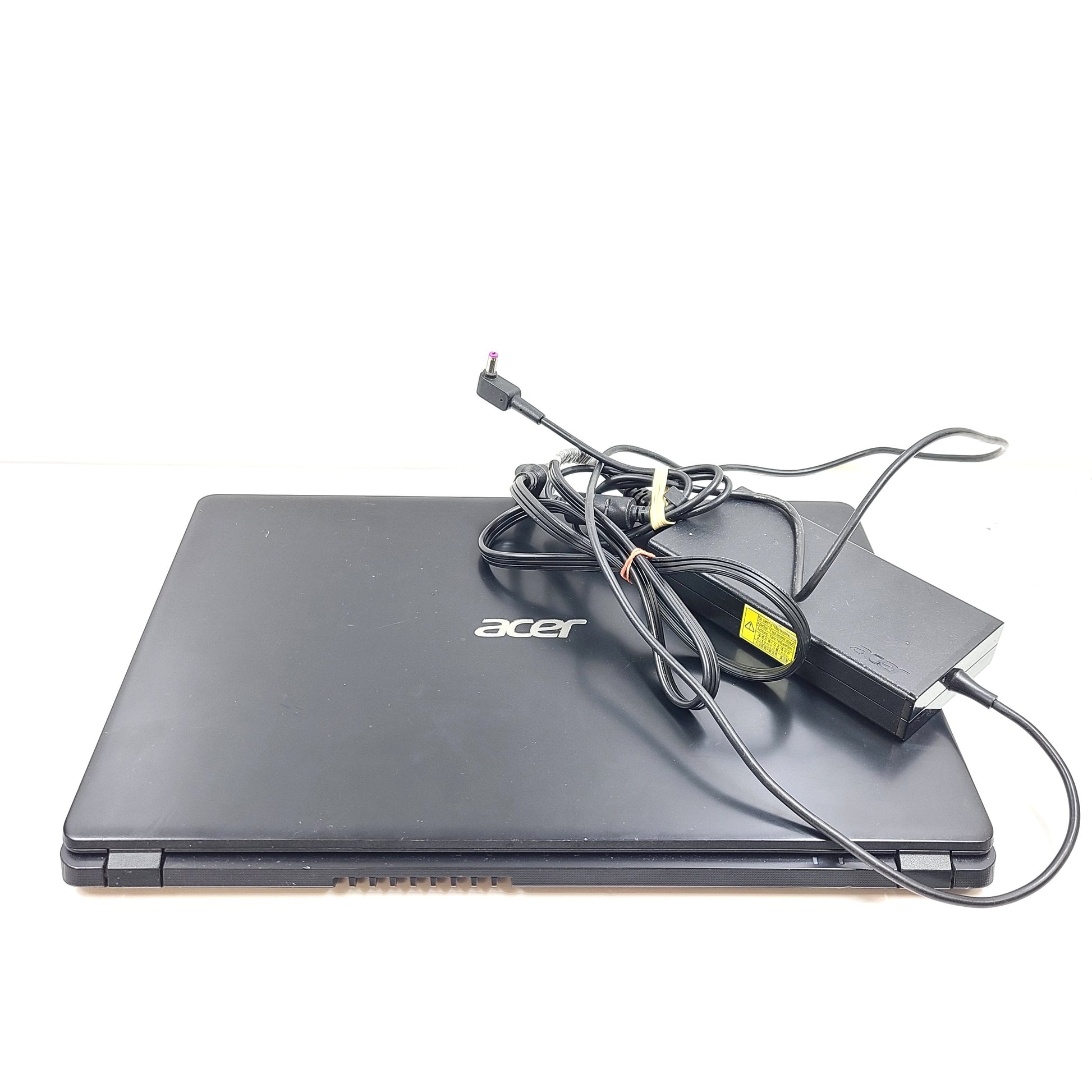 A black Acer Aspire 3 A315-56 laptop with Intel Core i3 processor, 8GB RAM and 128GB SSD.