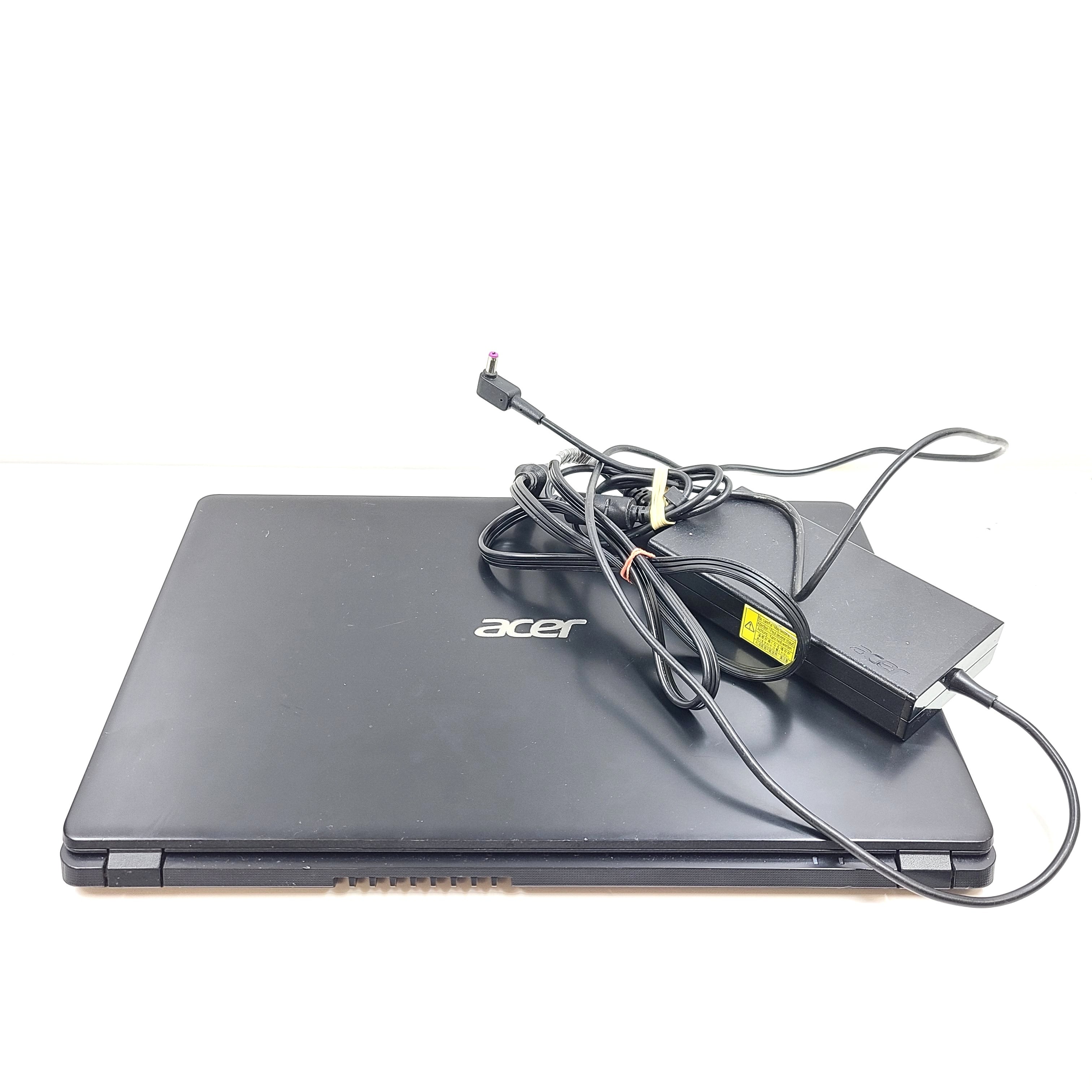 A black Acer Aspire 3 A315-56 laptop with Intel Core i3 processor, 8GB RAM and 128GB SSD.