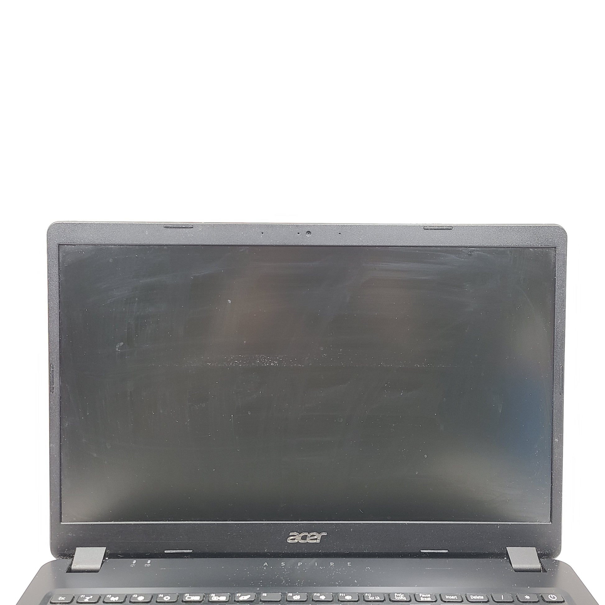 A black Acer Aspire 3 A315-56 laptop with Intel Core i3 processor, 8GB RAM and 128GB SSD.